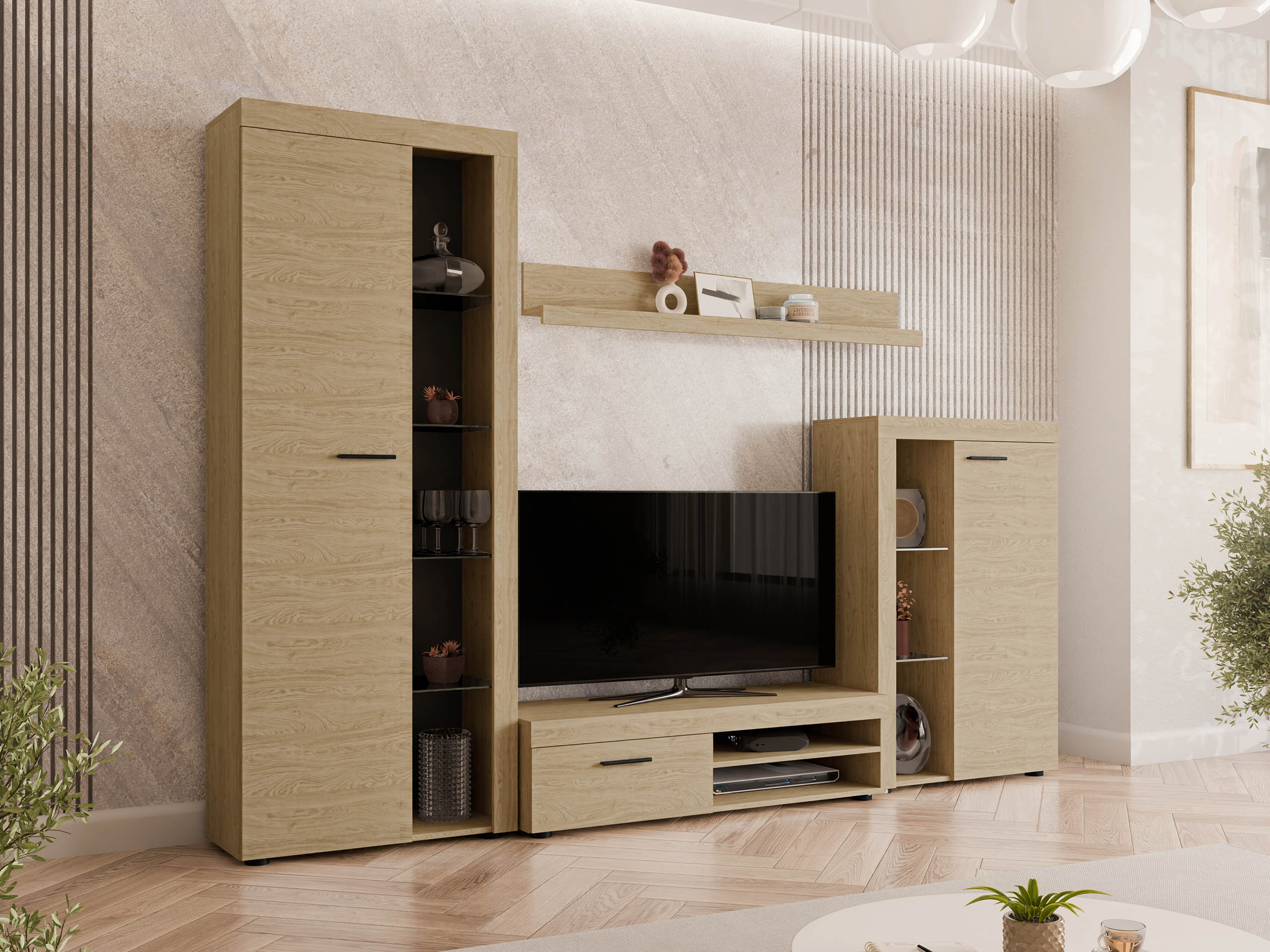 Set de living Univio (Stejar)