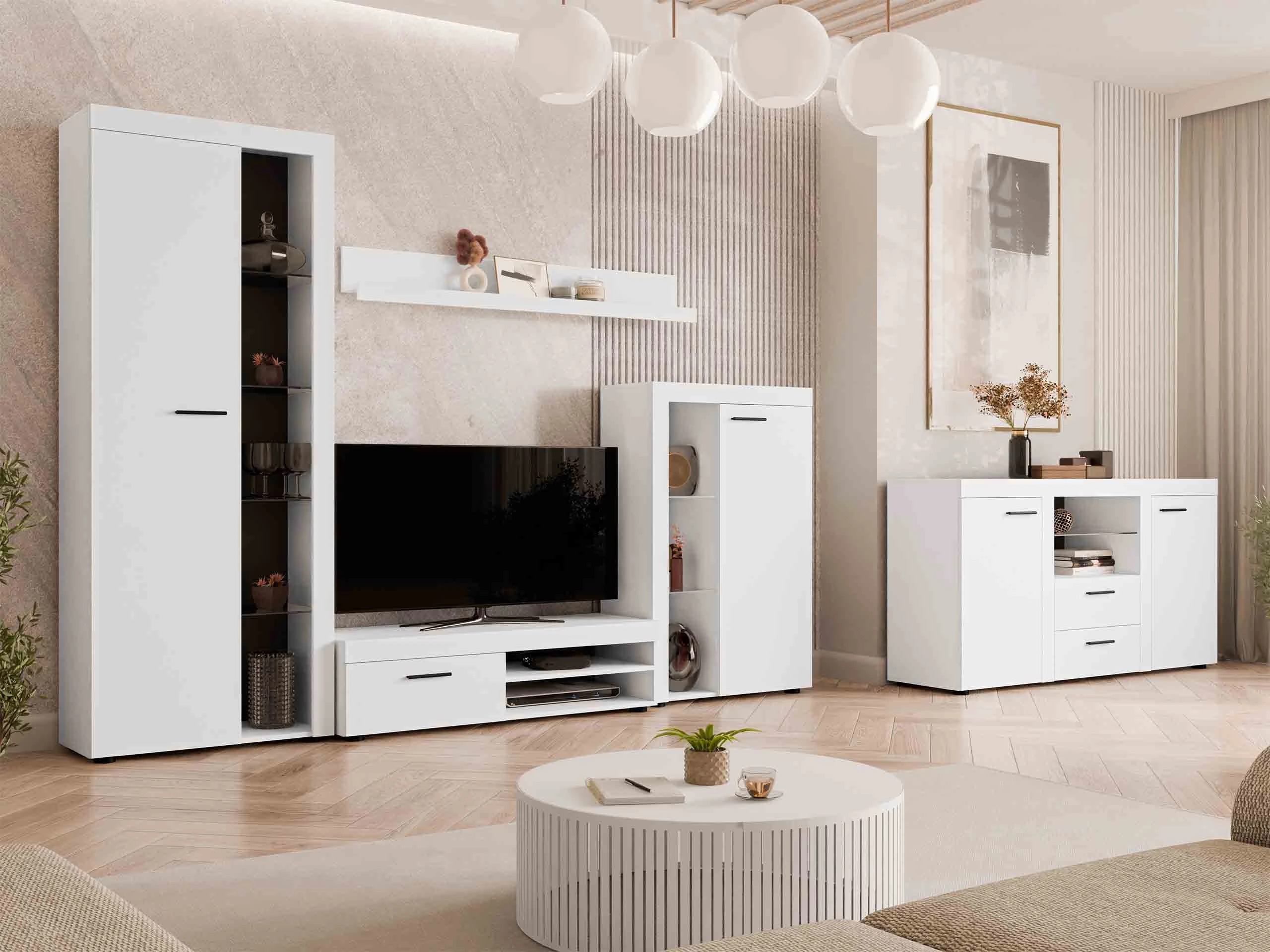 Set de living Tucson 103 (Alb)