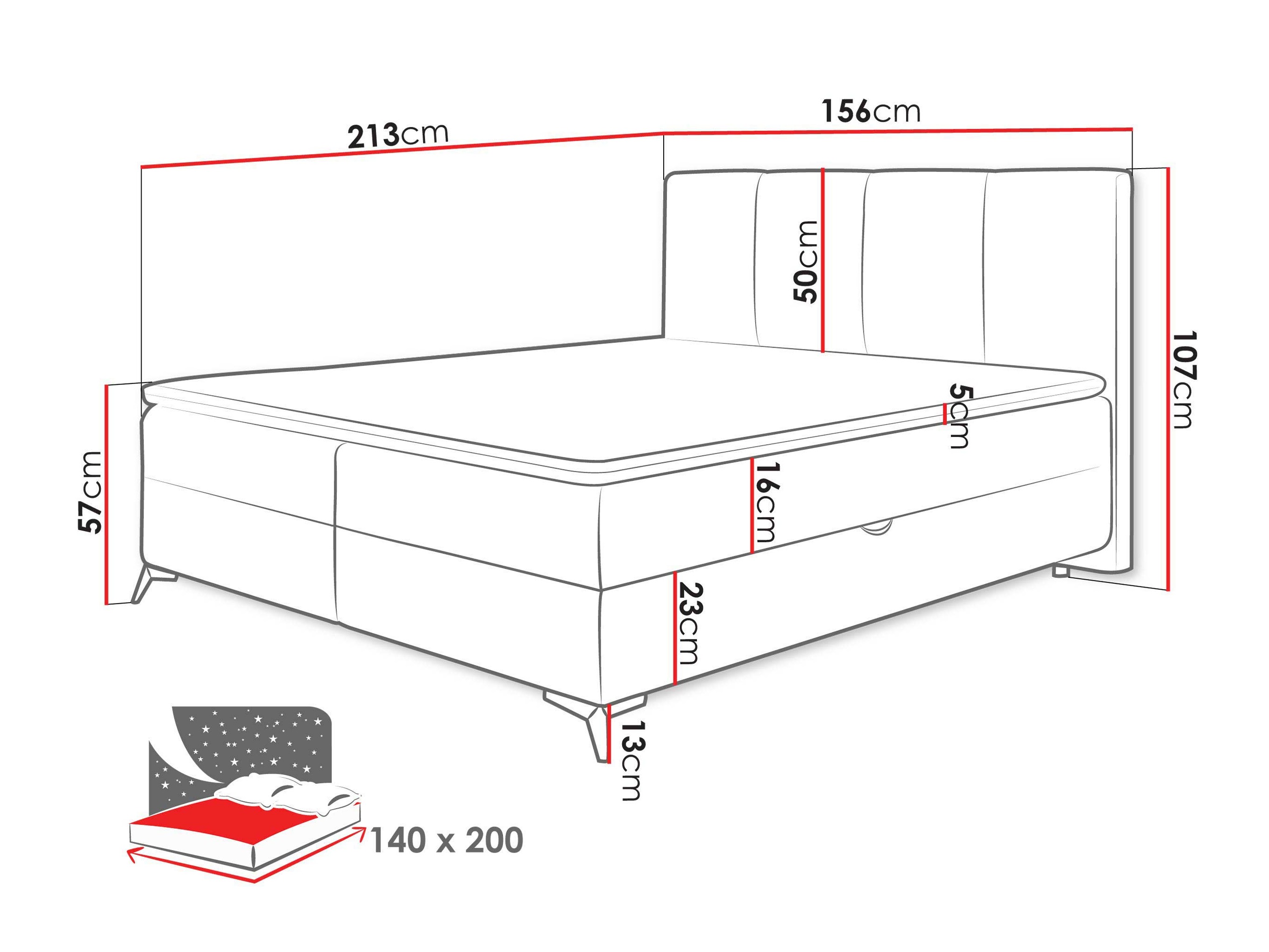 Pat boxspring Viter (Vibe 03)