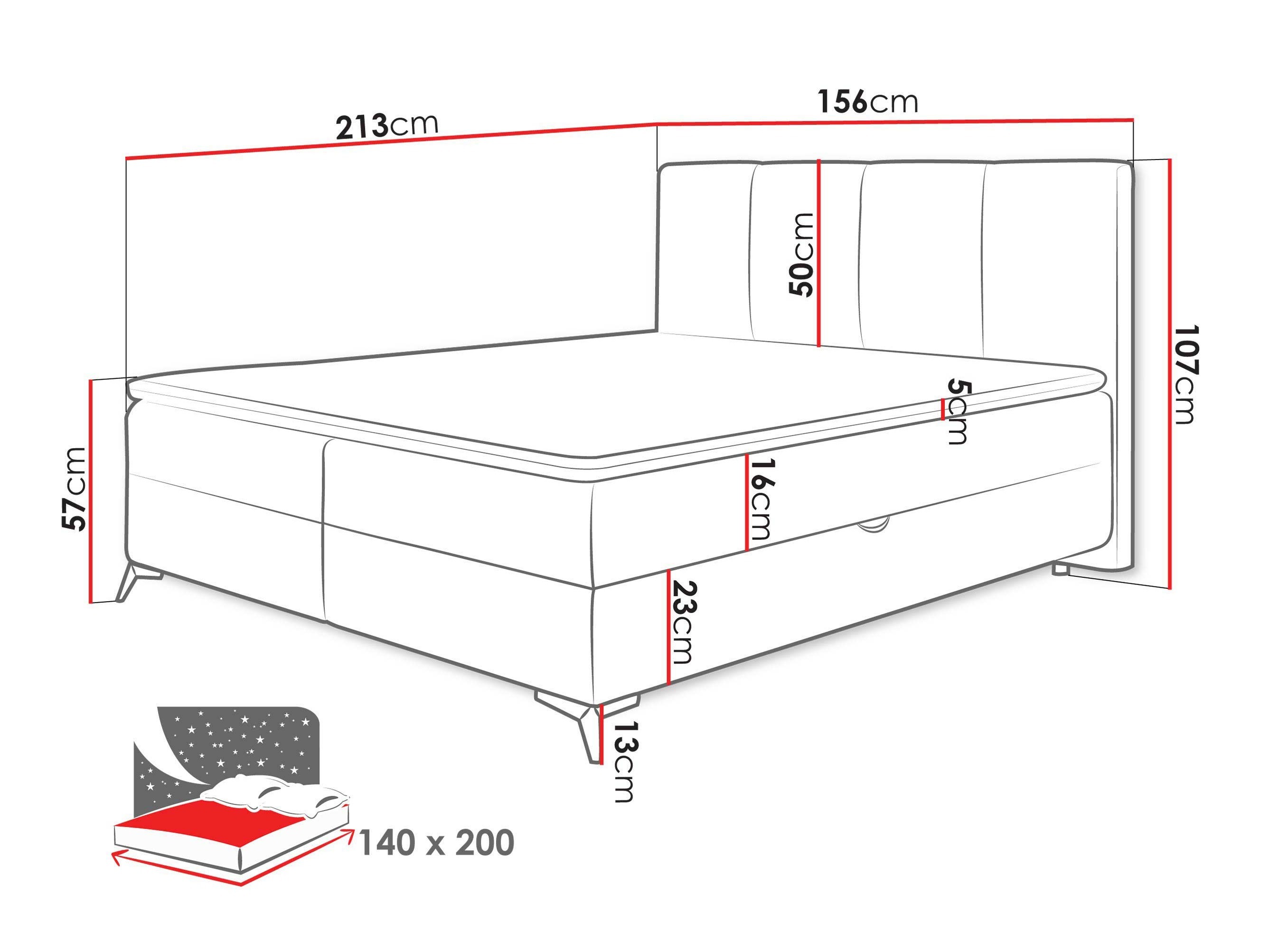 Pat boxspring Viter (Vibe 07)