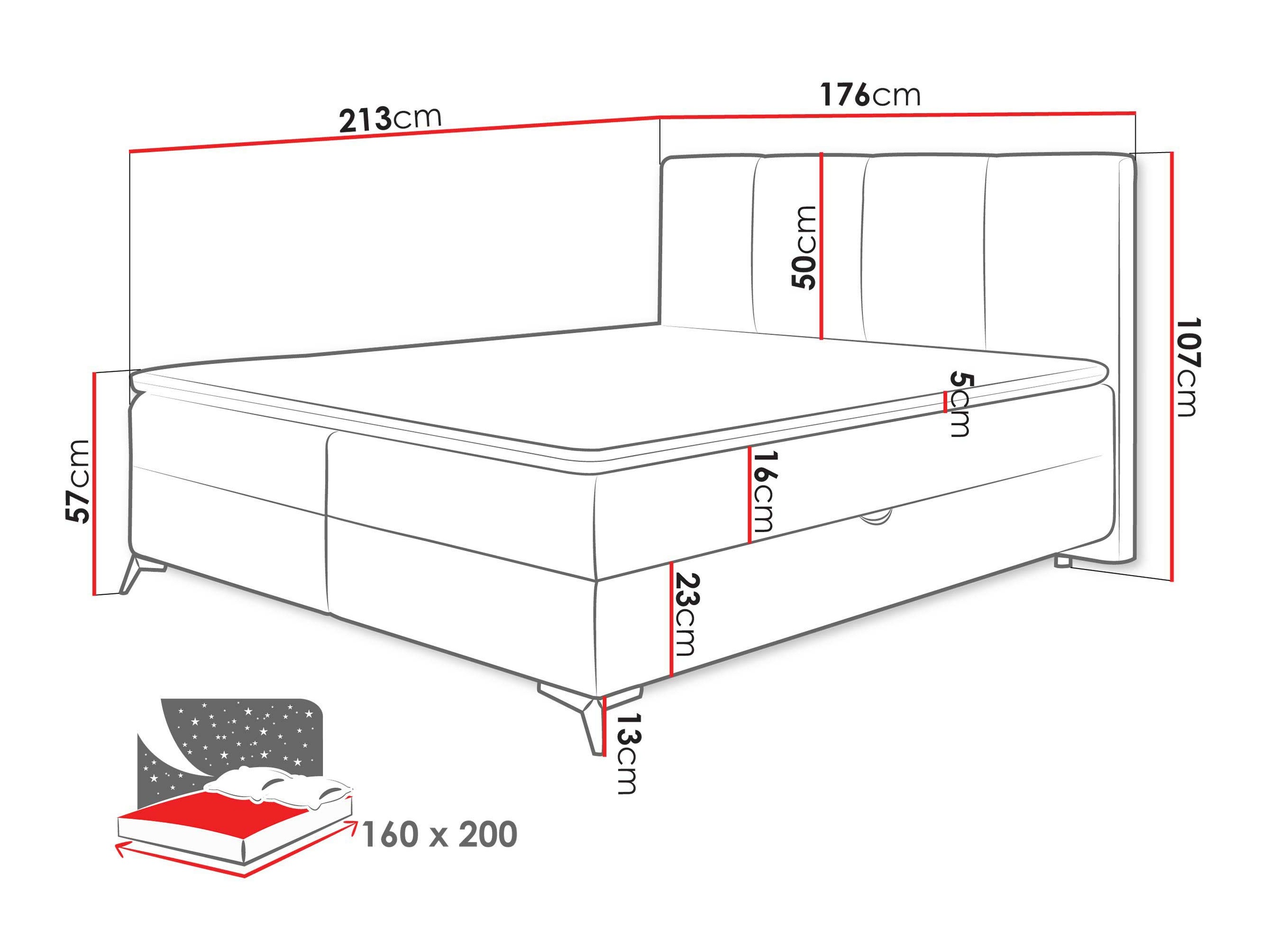 Pat boxspring Viter (Vibe 26)