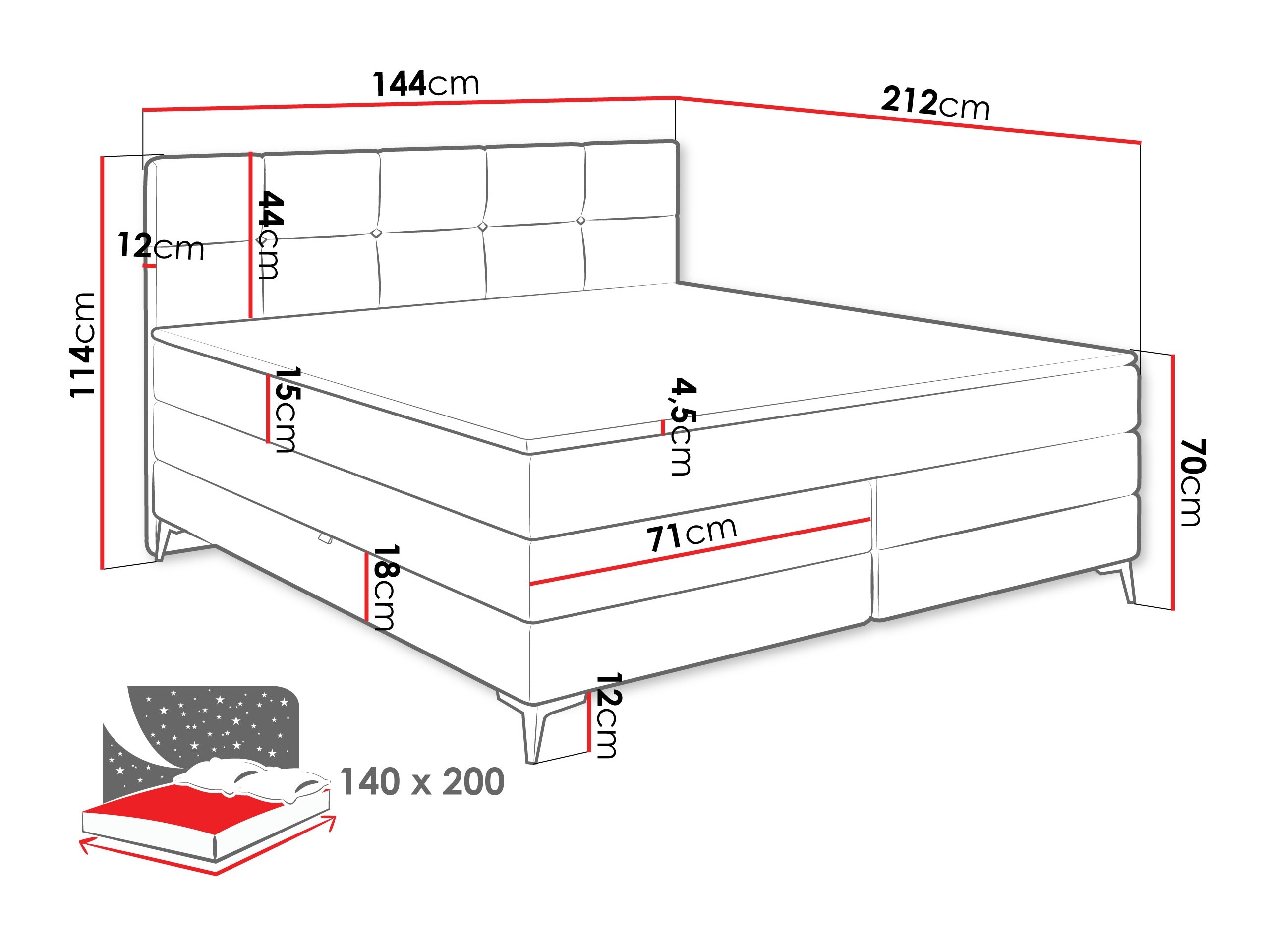 Pat continental Reston 100