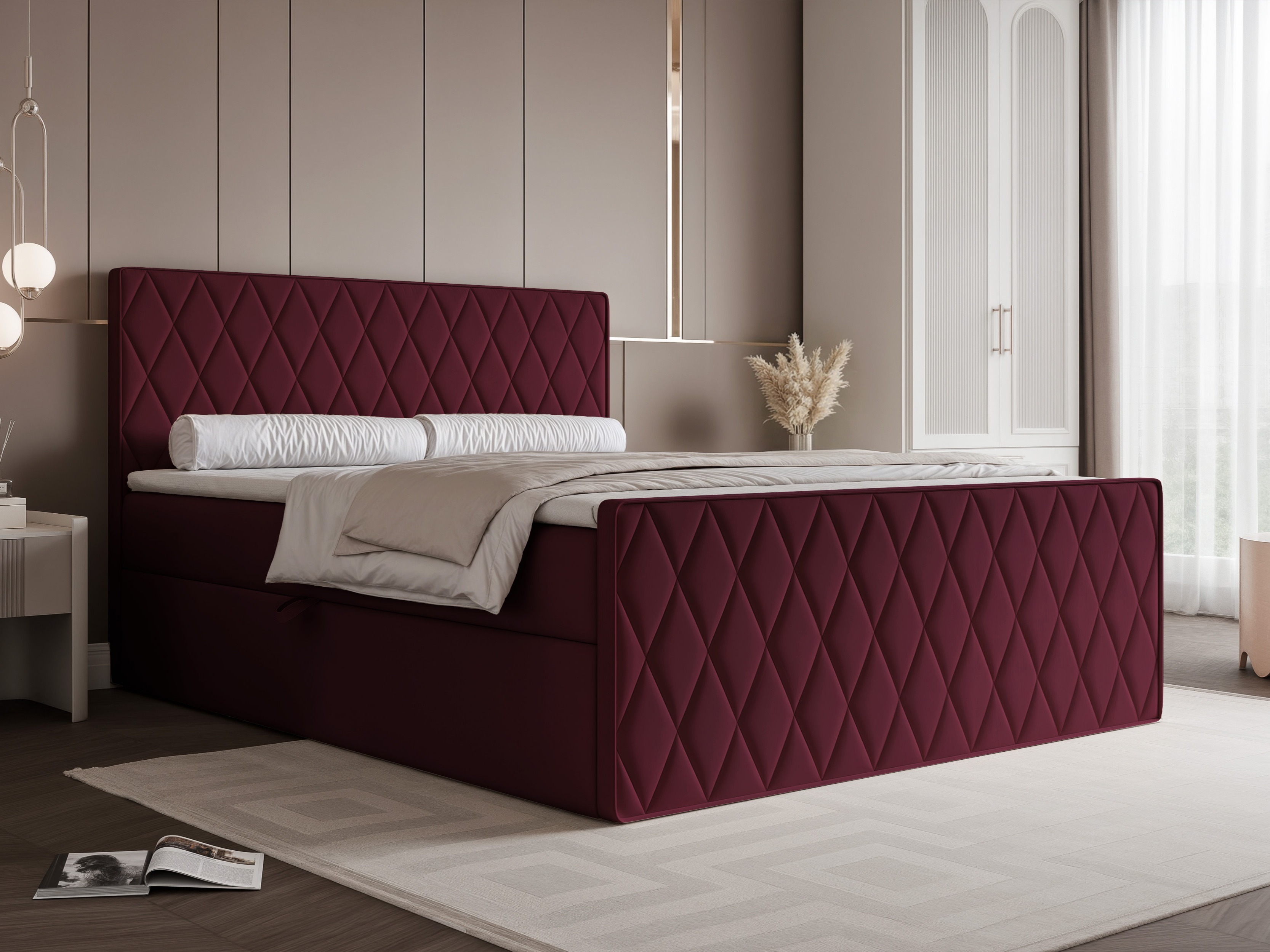Pat boxspring Martinez 129 (Magic Velvet 2229)