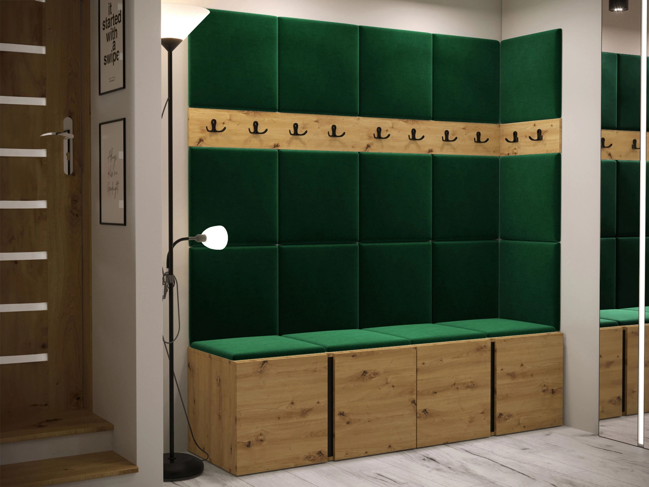 Set de hol Hartford 265 (Stejar artizan)