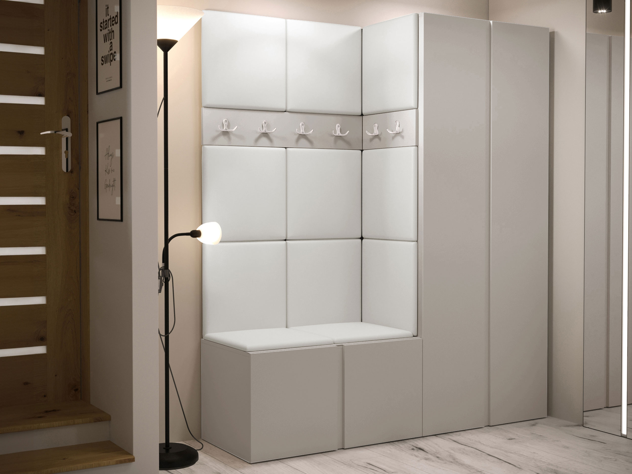 Set de hol Pinis III (Piele eco Soft 017)