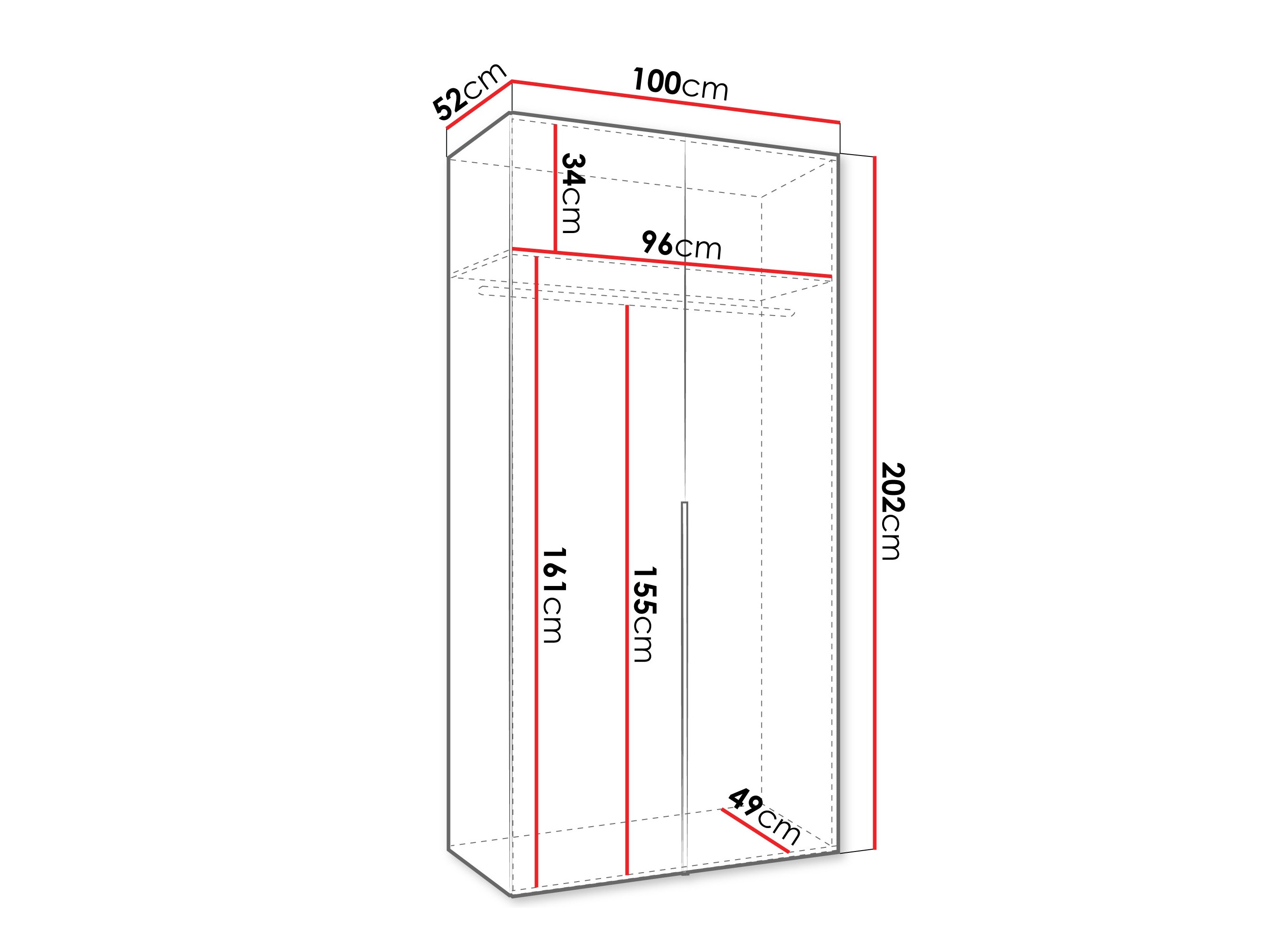 Dulap SR10887 cu ambalaj deteriorat