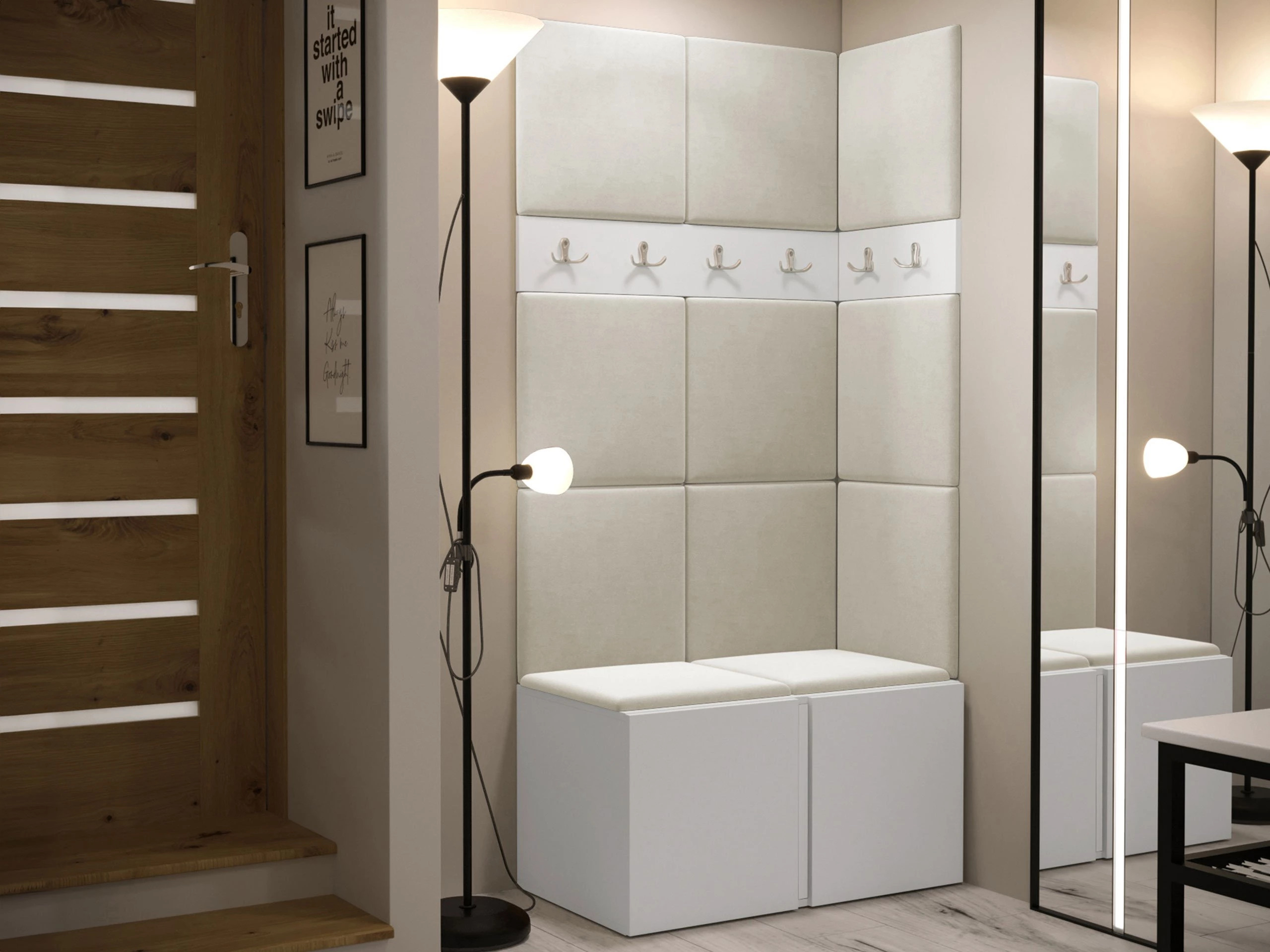 Set de hol Hartford 264 (Alb)