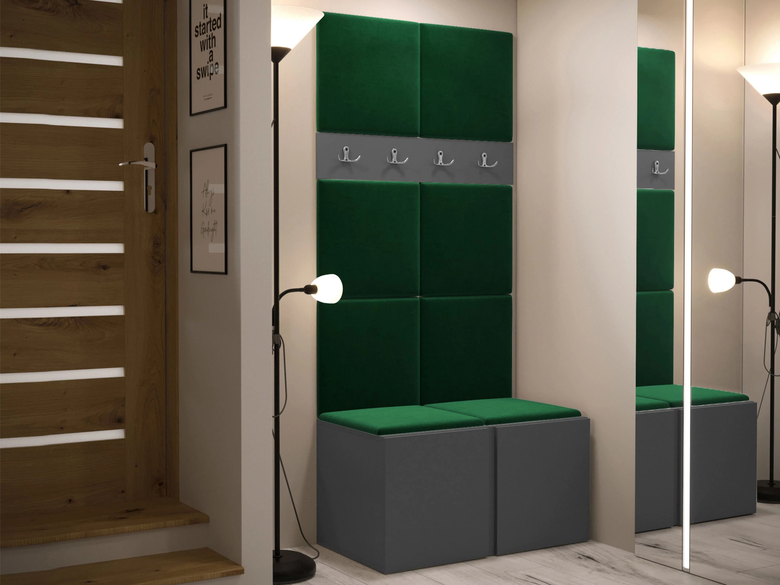 Set de hol Pinis IV (Grafit)