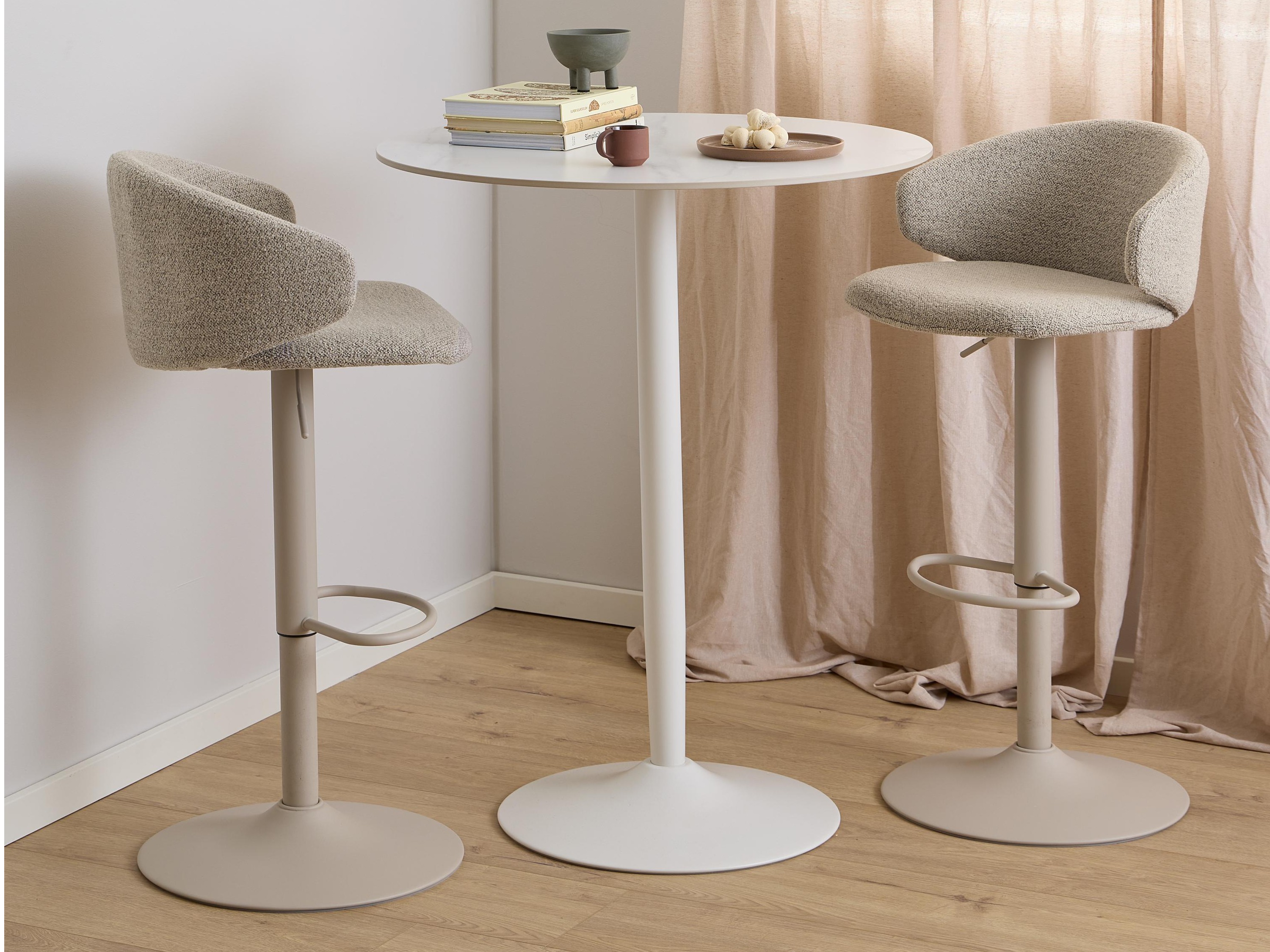 Masă de bar Norsica 863 (Marmură albă)