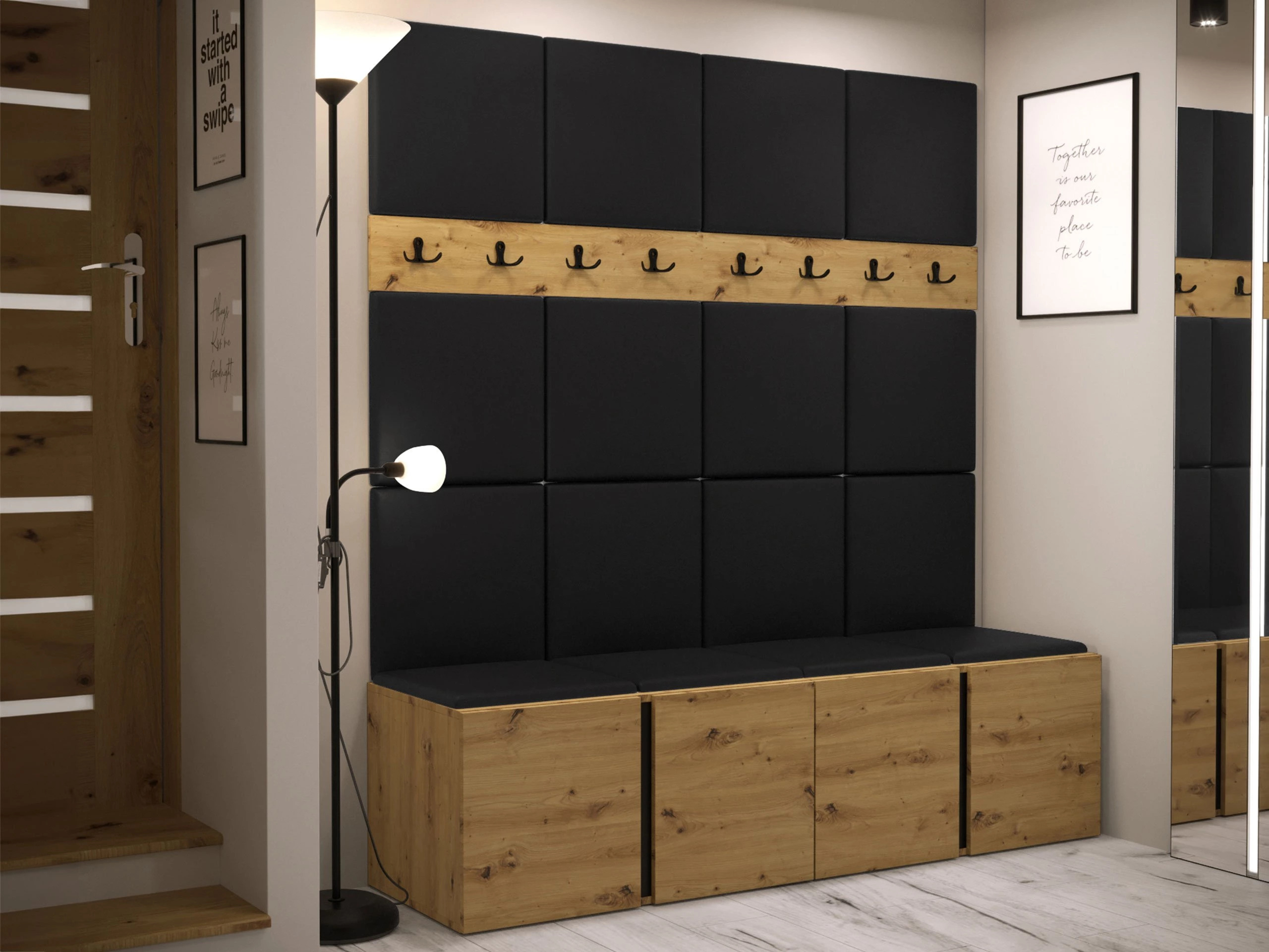 Set de hol Pinis V (Piele eco Soft 011)