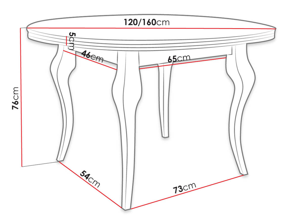 Masă SR10907 cu ambalaj deteriorat