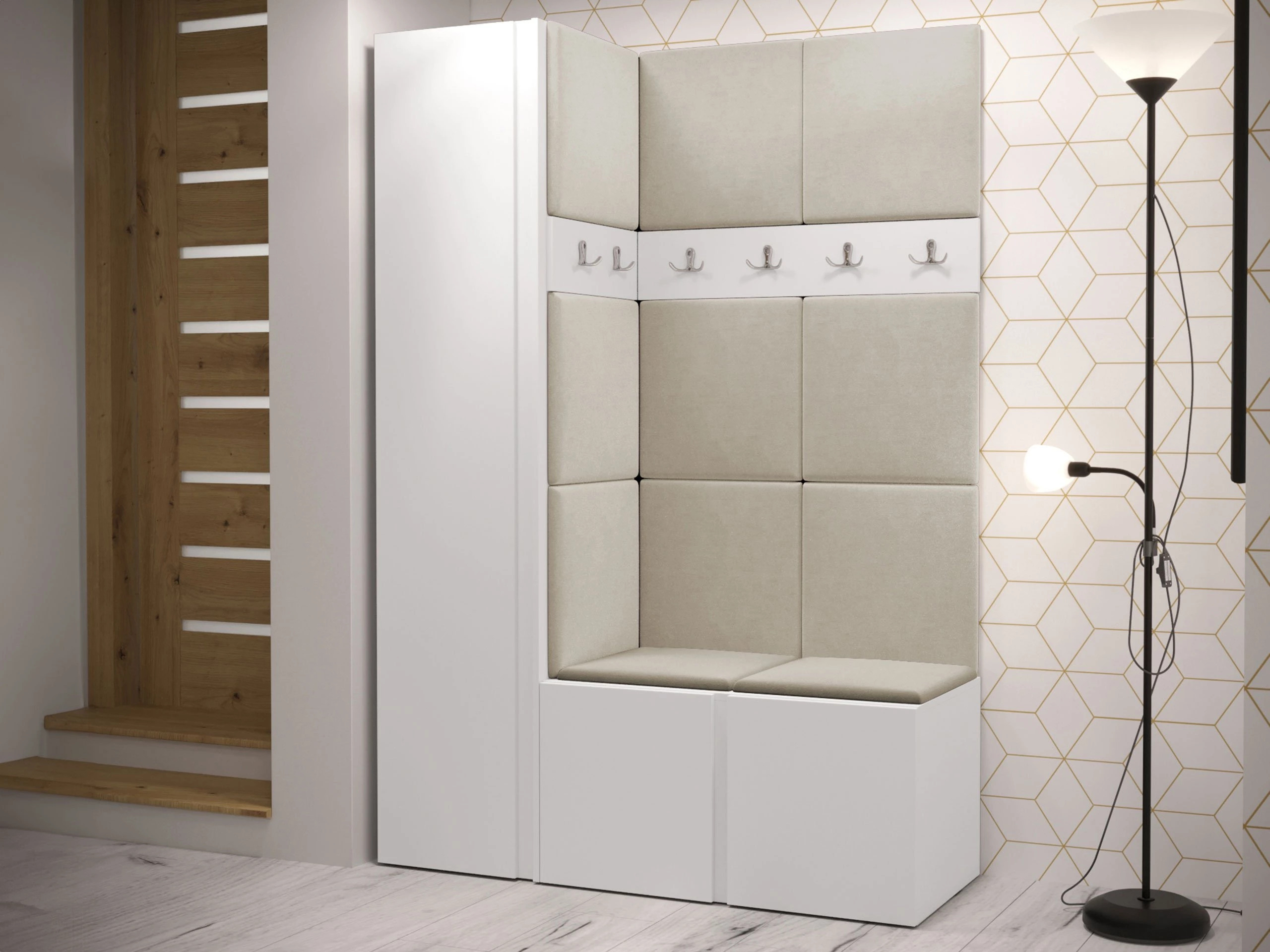 Set de hol Hartford 471 (Alb)