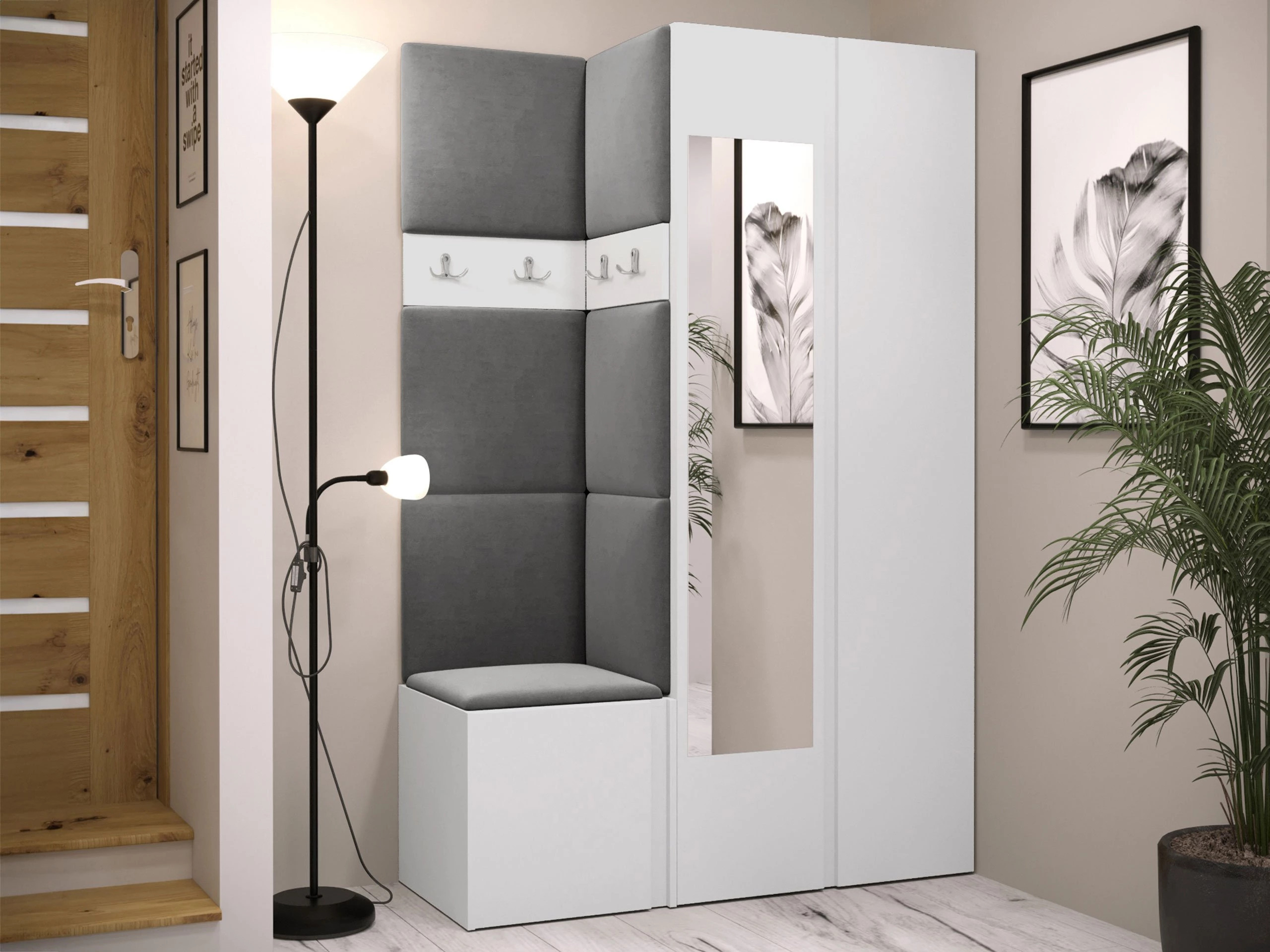 Set de hol Hartford 350 (Alb)