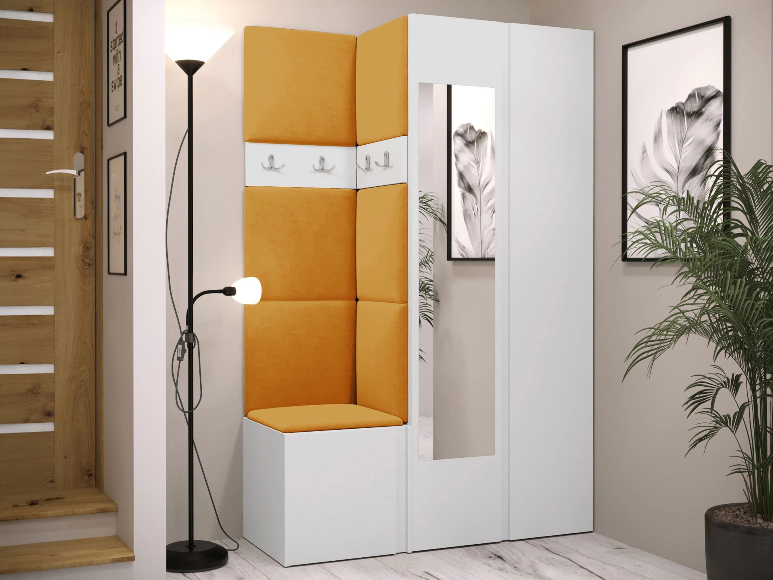 Set de hol Pinis XXVI (Alb)