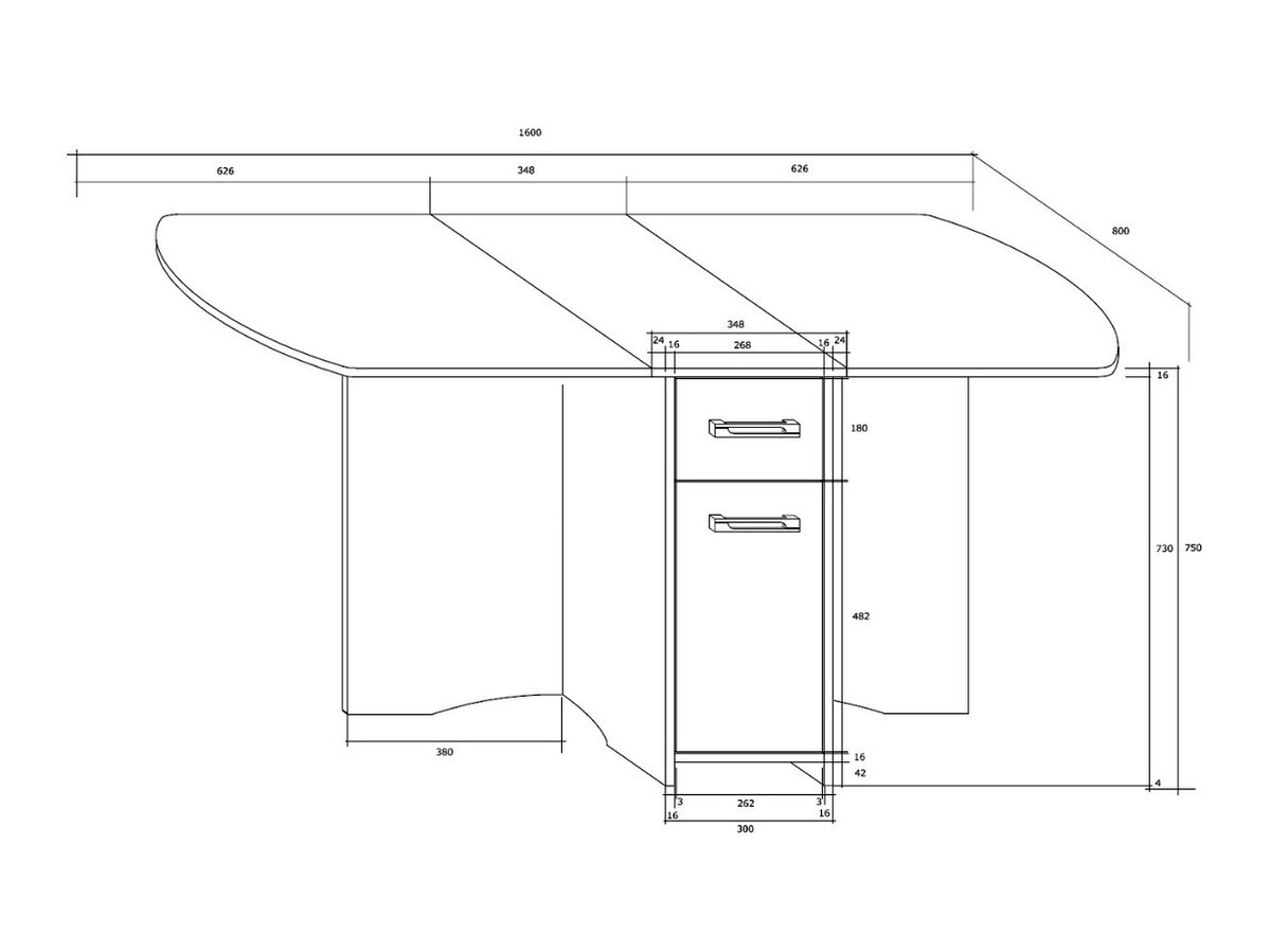 Masă pliantă SR10966