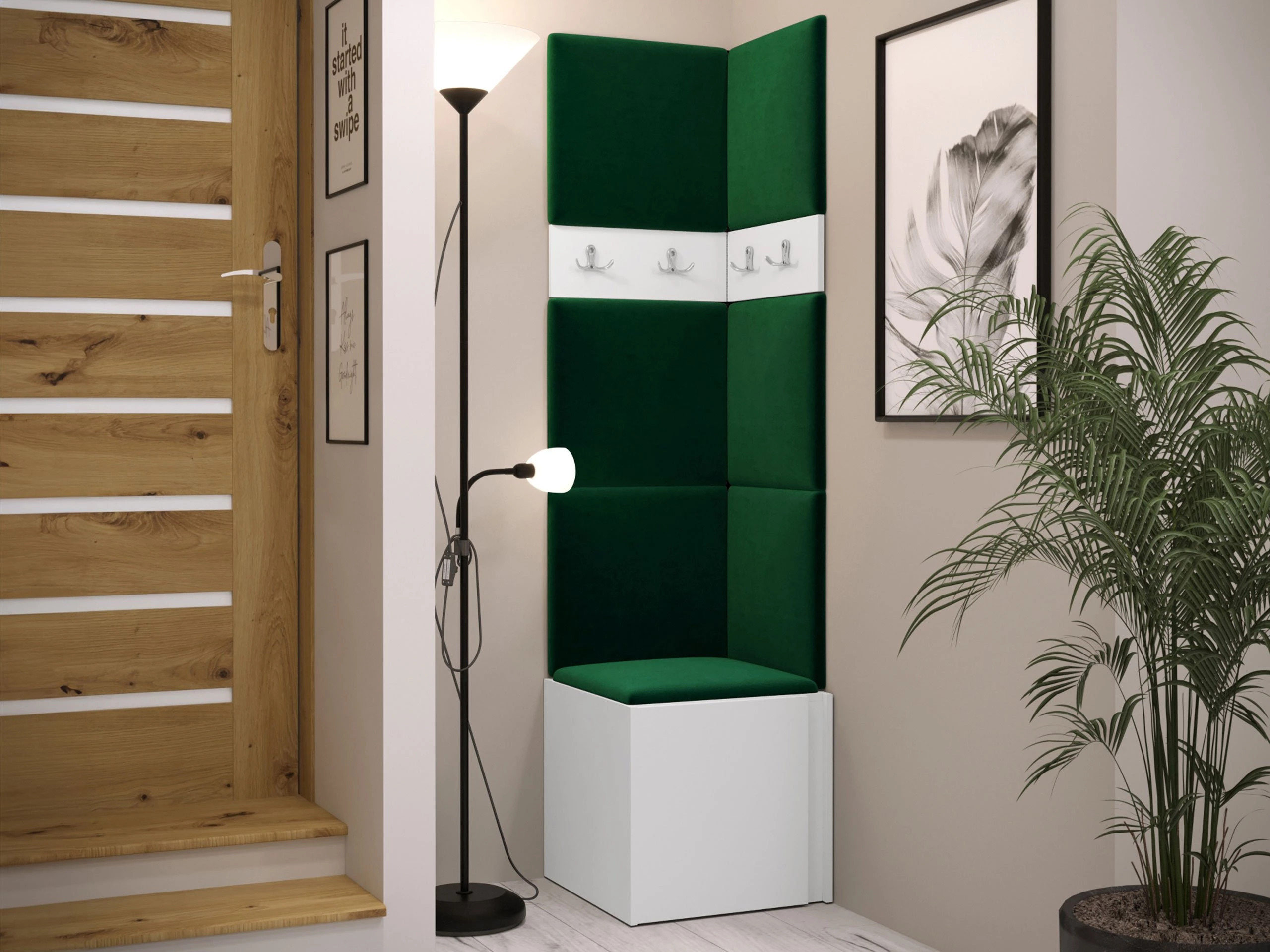 Set de hol Hartford 347 (Alb)