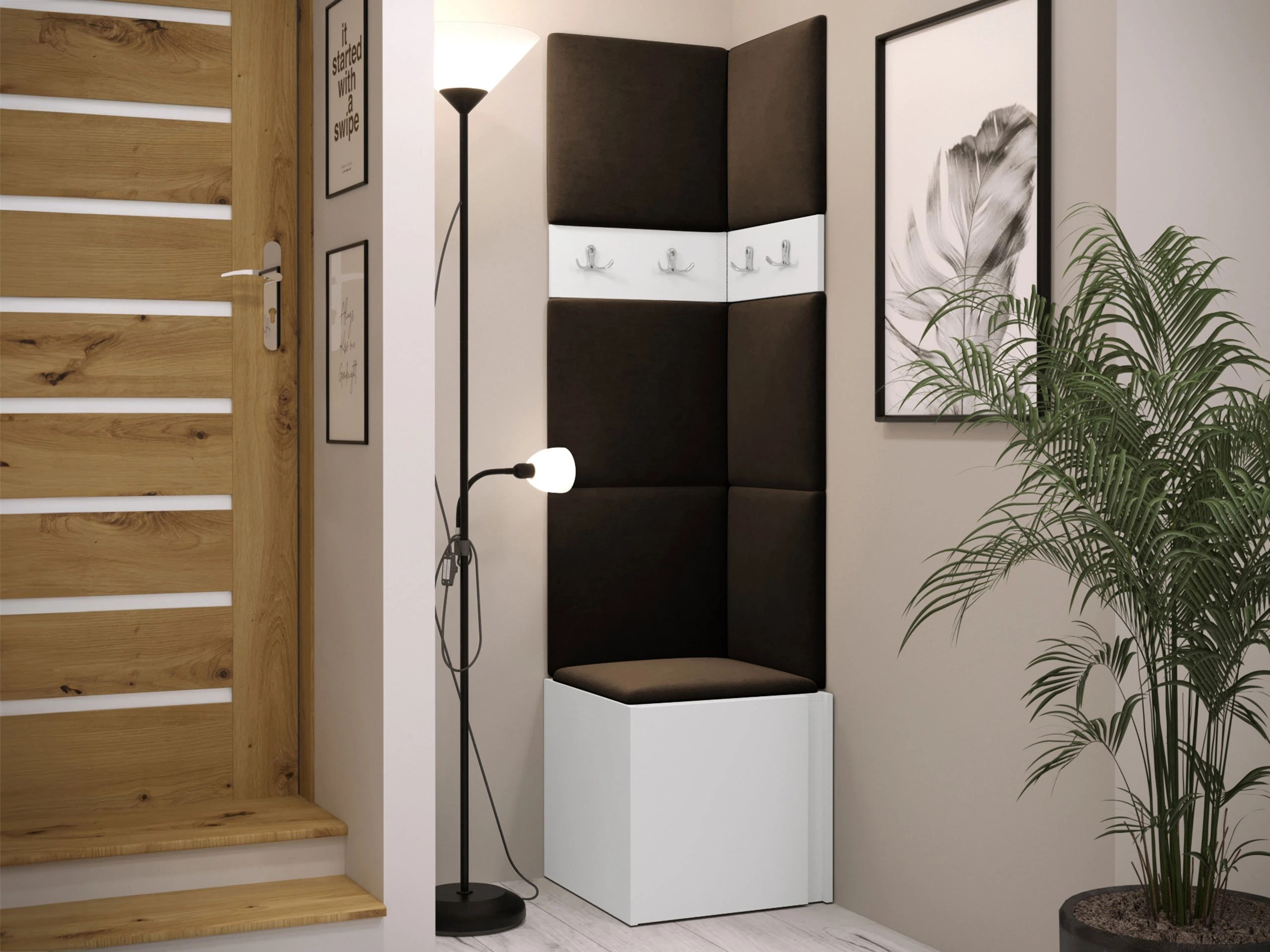 Set de hol Hartford 347 (Alb)