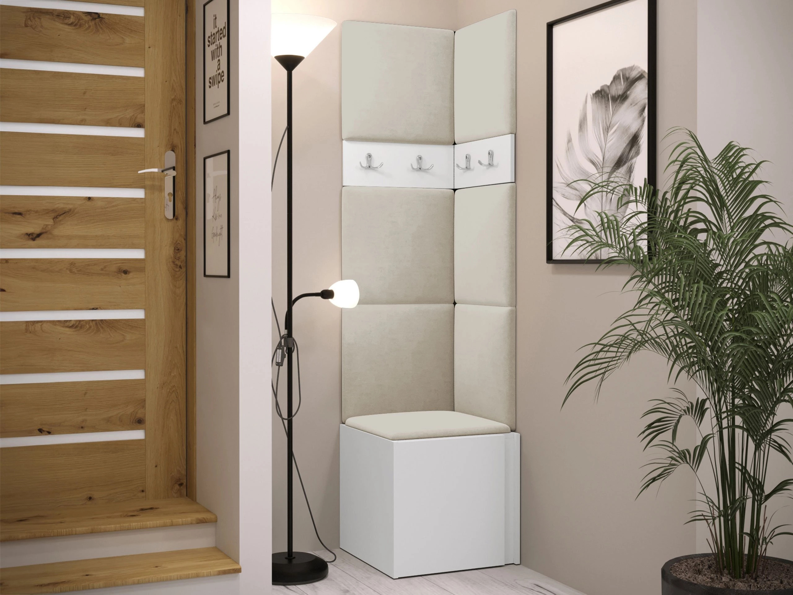 Set de hol Pinis XXI (Alb)