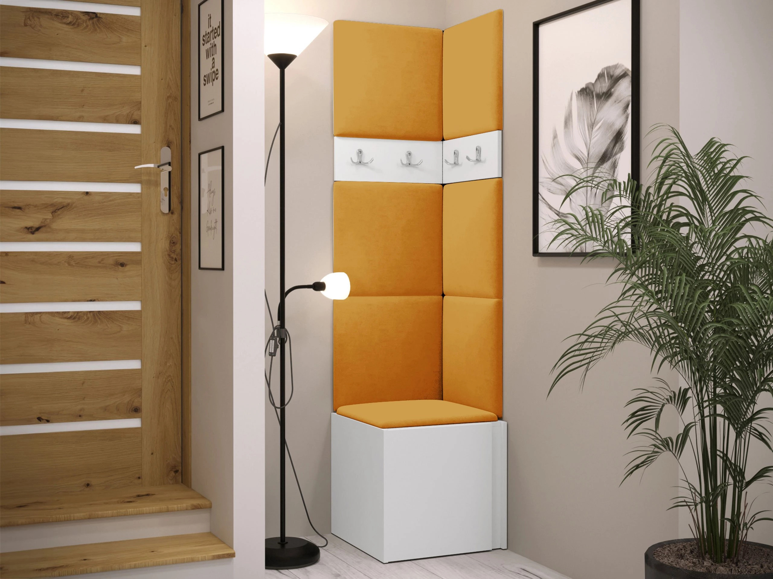 Set de hol Pinis XXI (Alb)