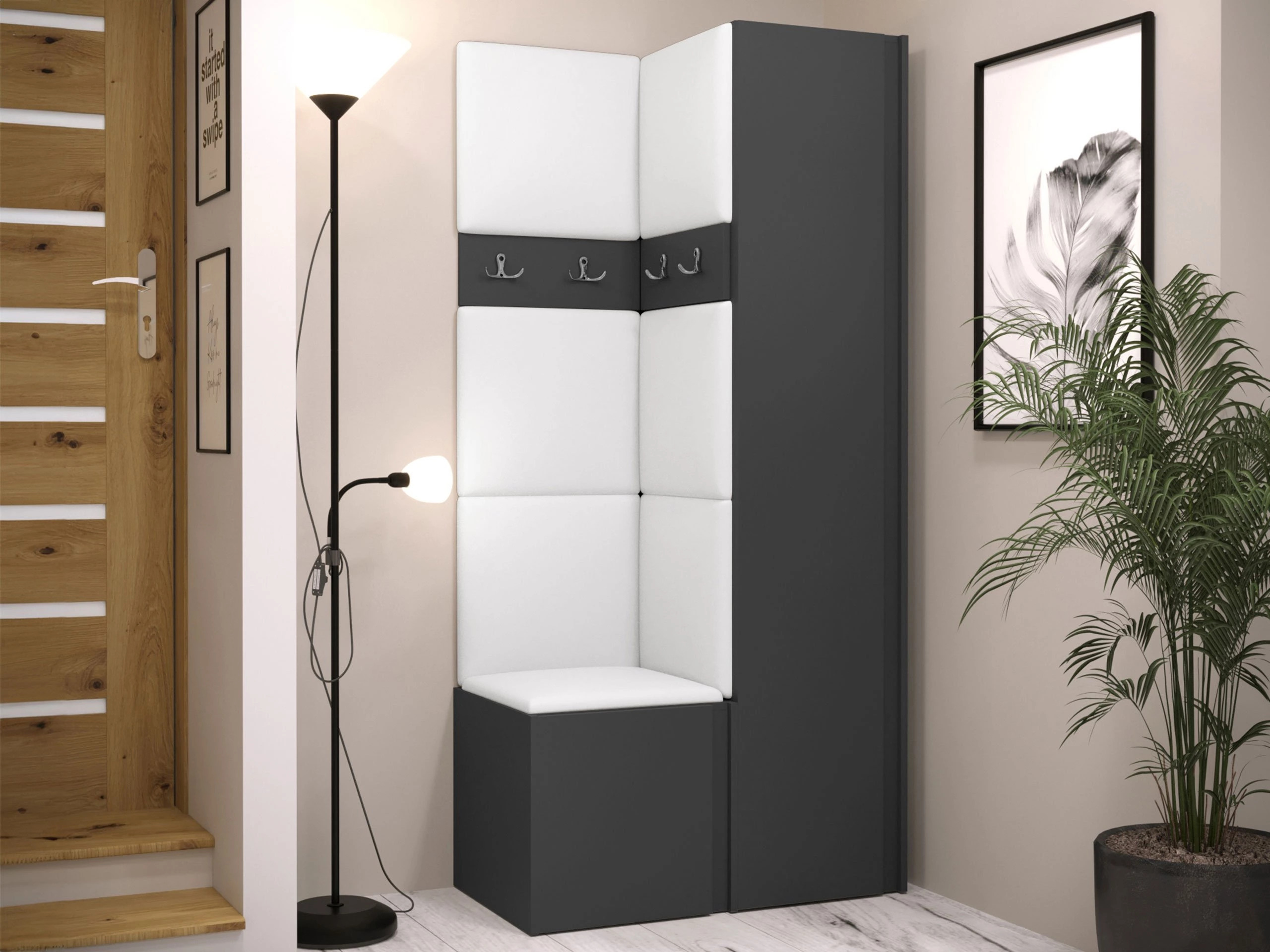 Set de hol Hartford 348 (Grafit)