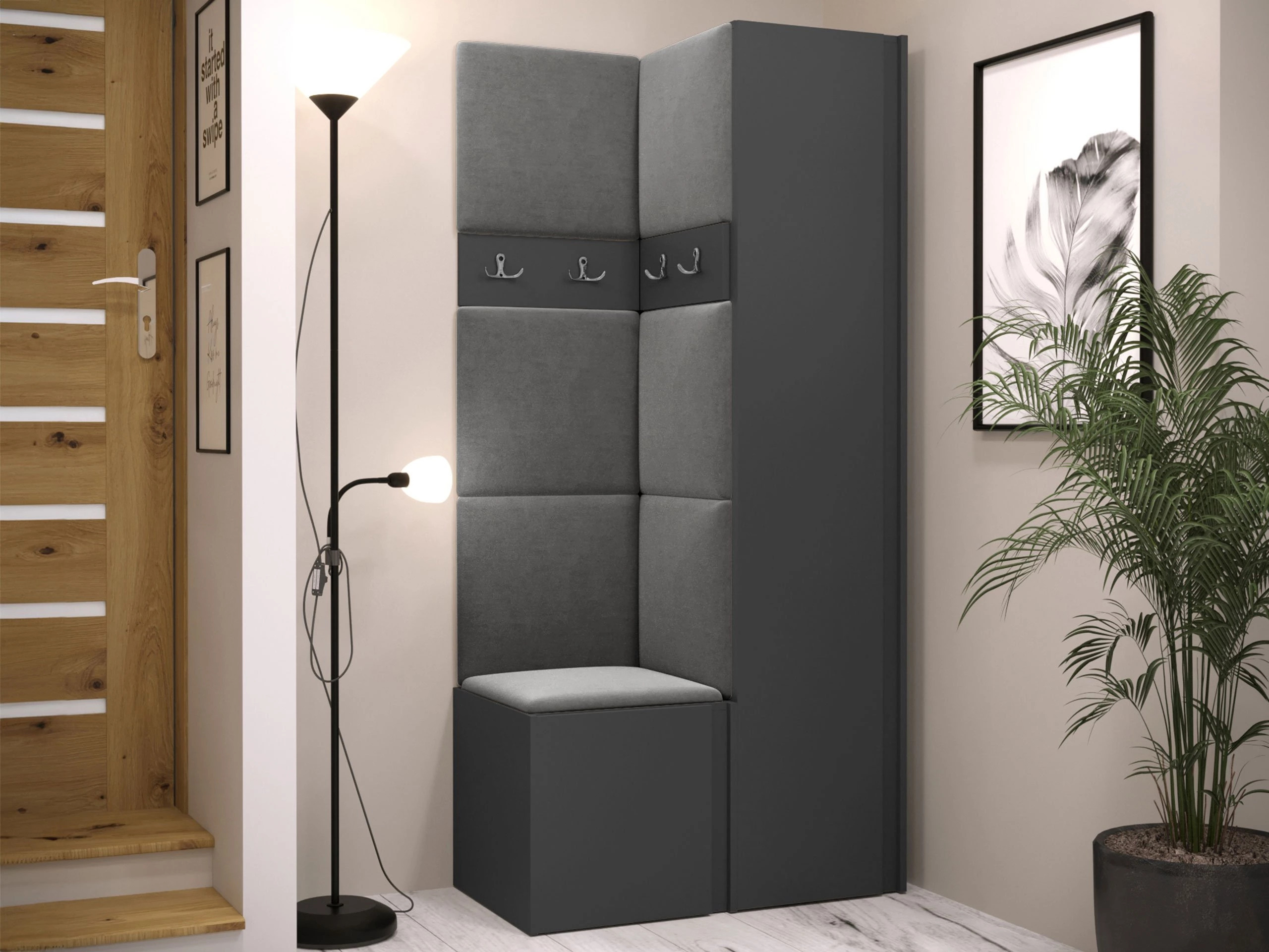 Set de hol Pinis XXIV (Grafit)