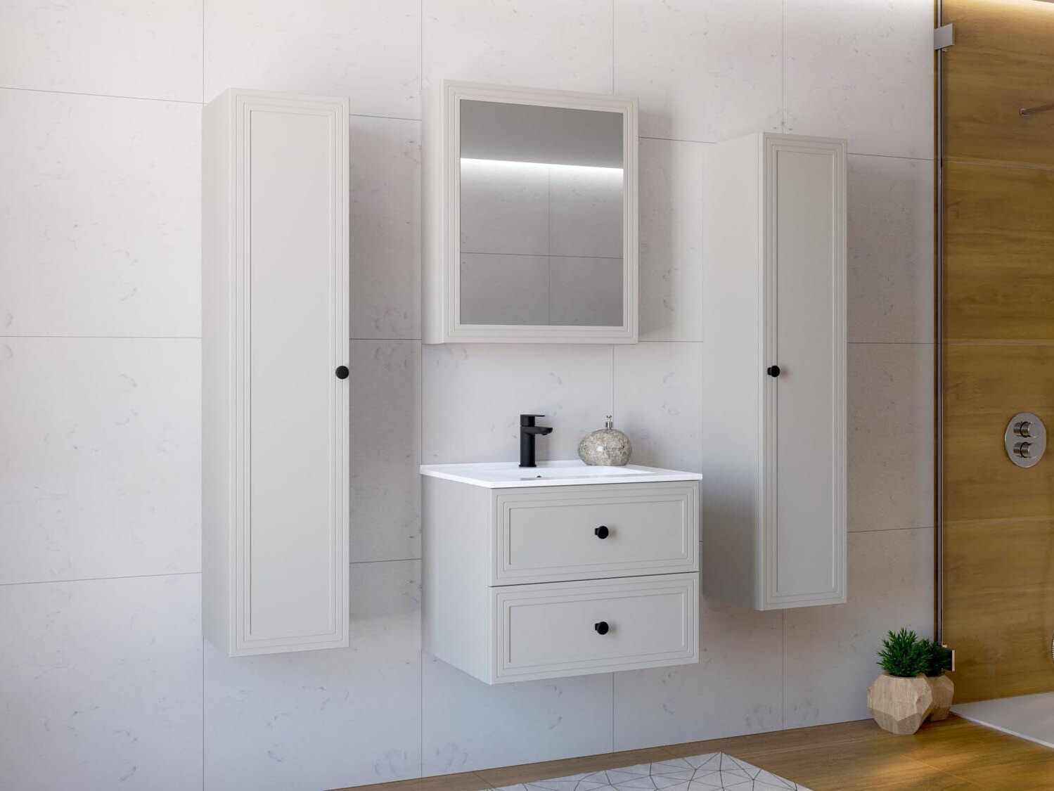 Cabinet atârnat pentru baie SR11057