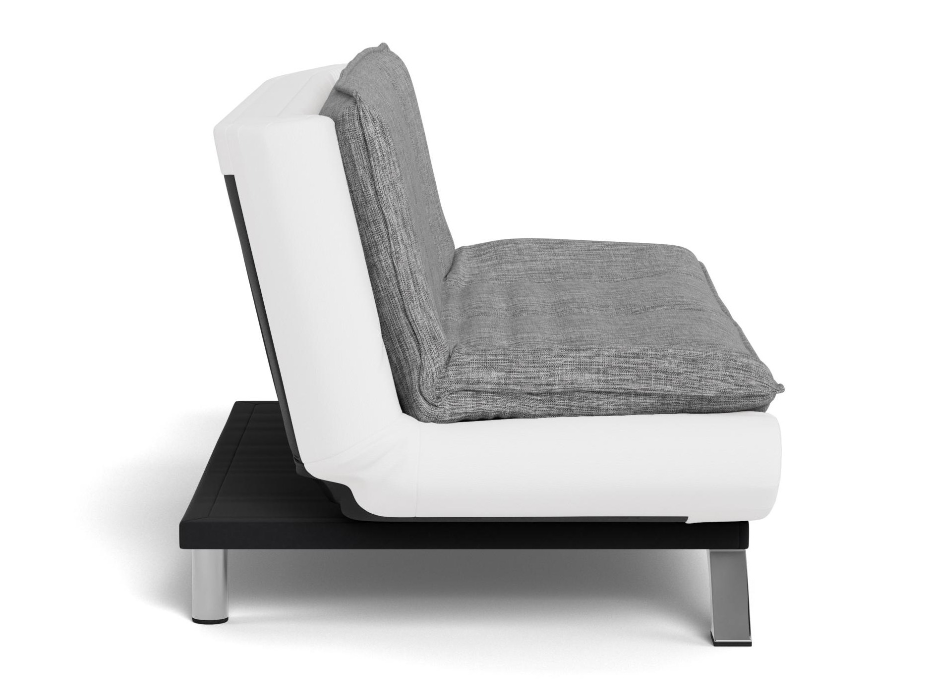 Canapea extensibilă Norsica 228 (Alb + Gri deschis)