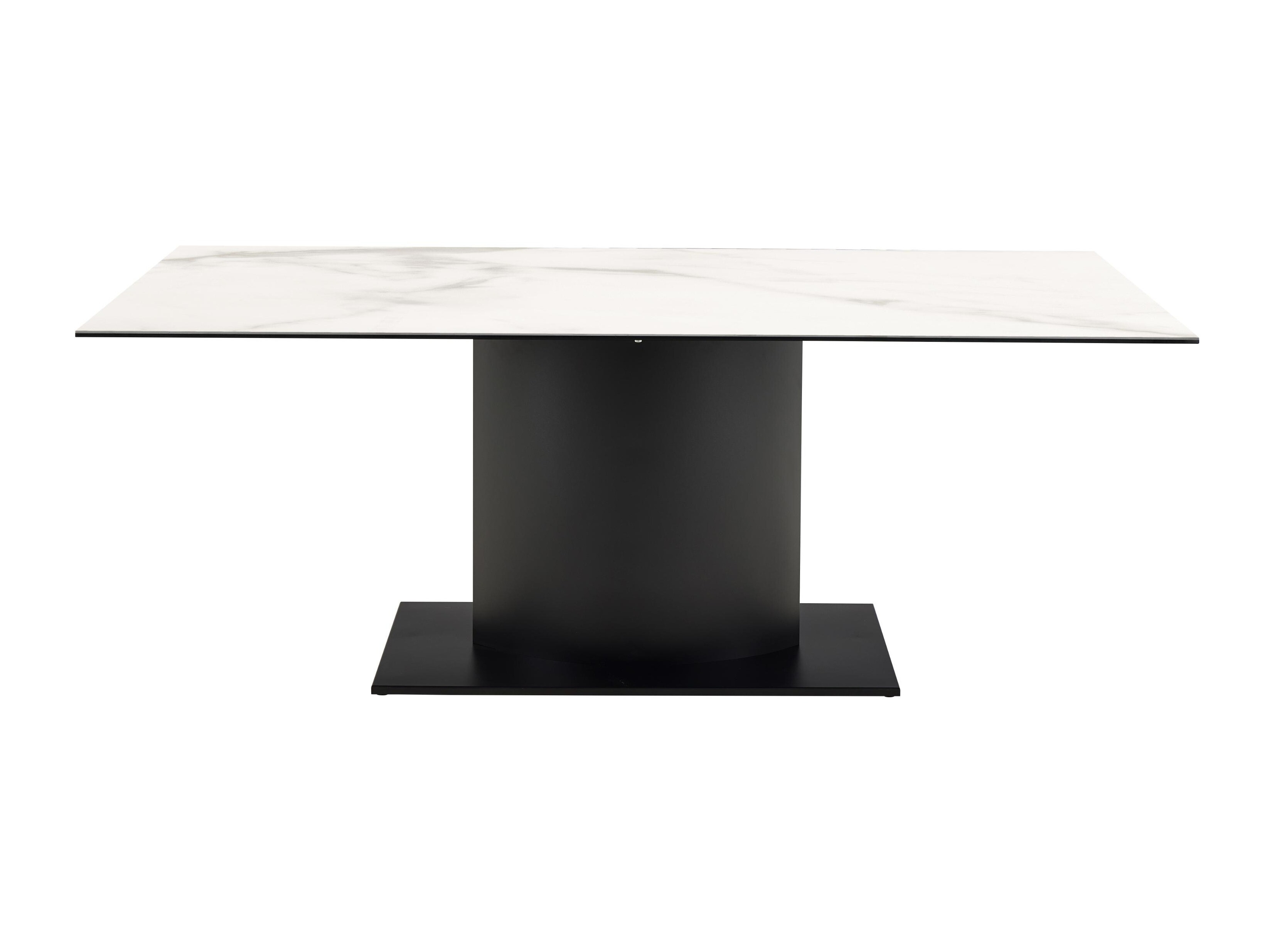 Masă Norsica 1030 (Alb + Negru)