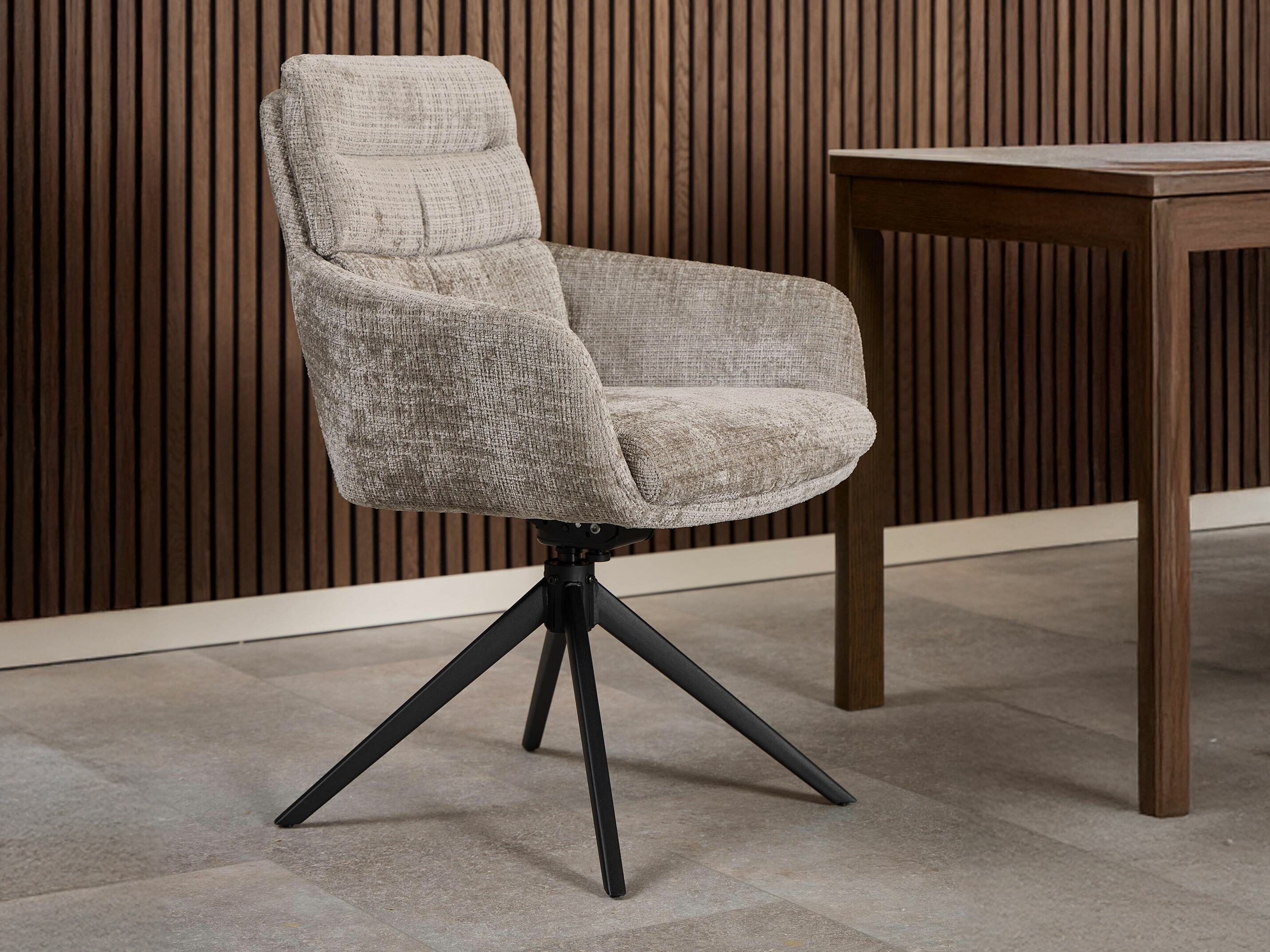 Scaun Norsica 1034 (Negru + Gri)