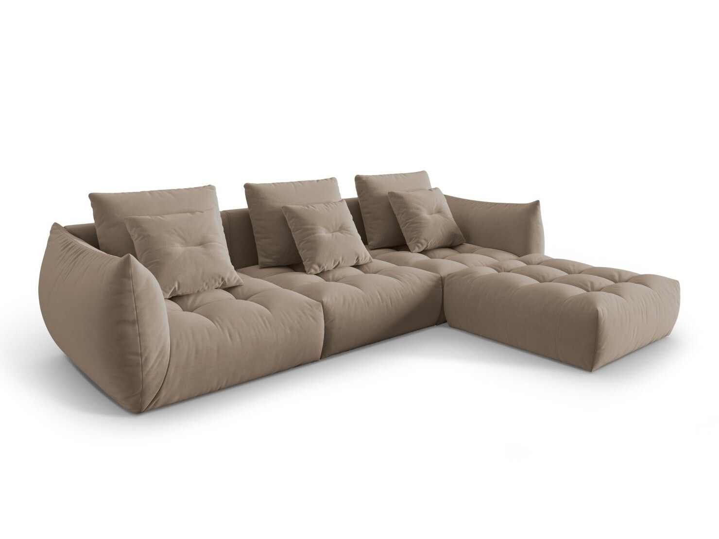 Colțar modular Benorli 103 (Casino Taupe)