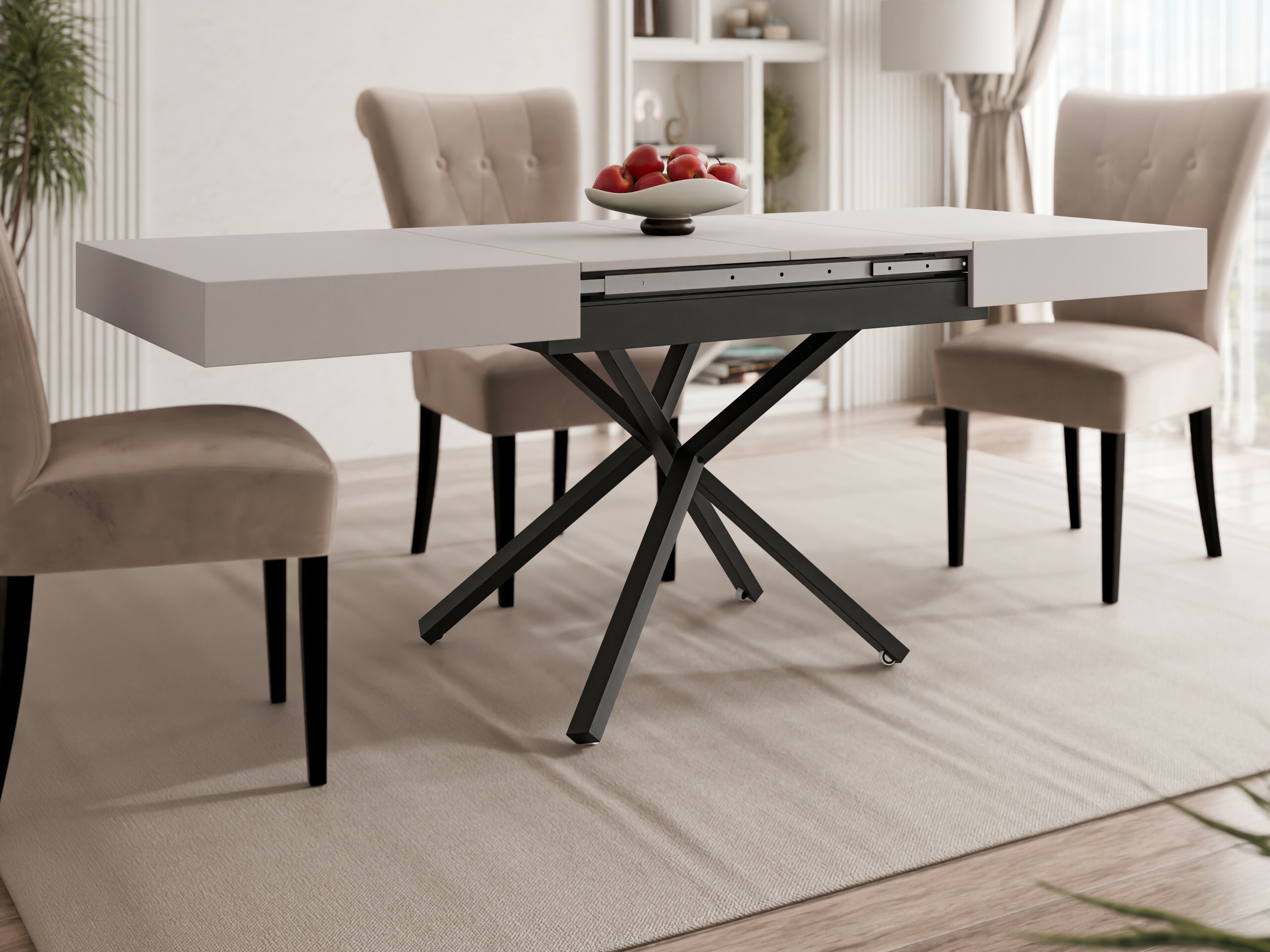 Măsuță de cafea extensibilă Oswego 176 (Cașmir)