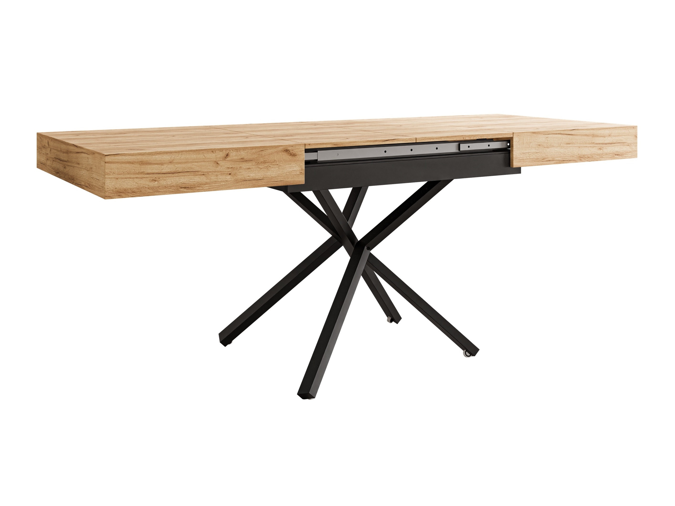 Măsuță de cafea extensibila Oswego 176 (Stejar Craft auriu)