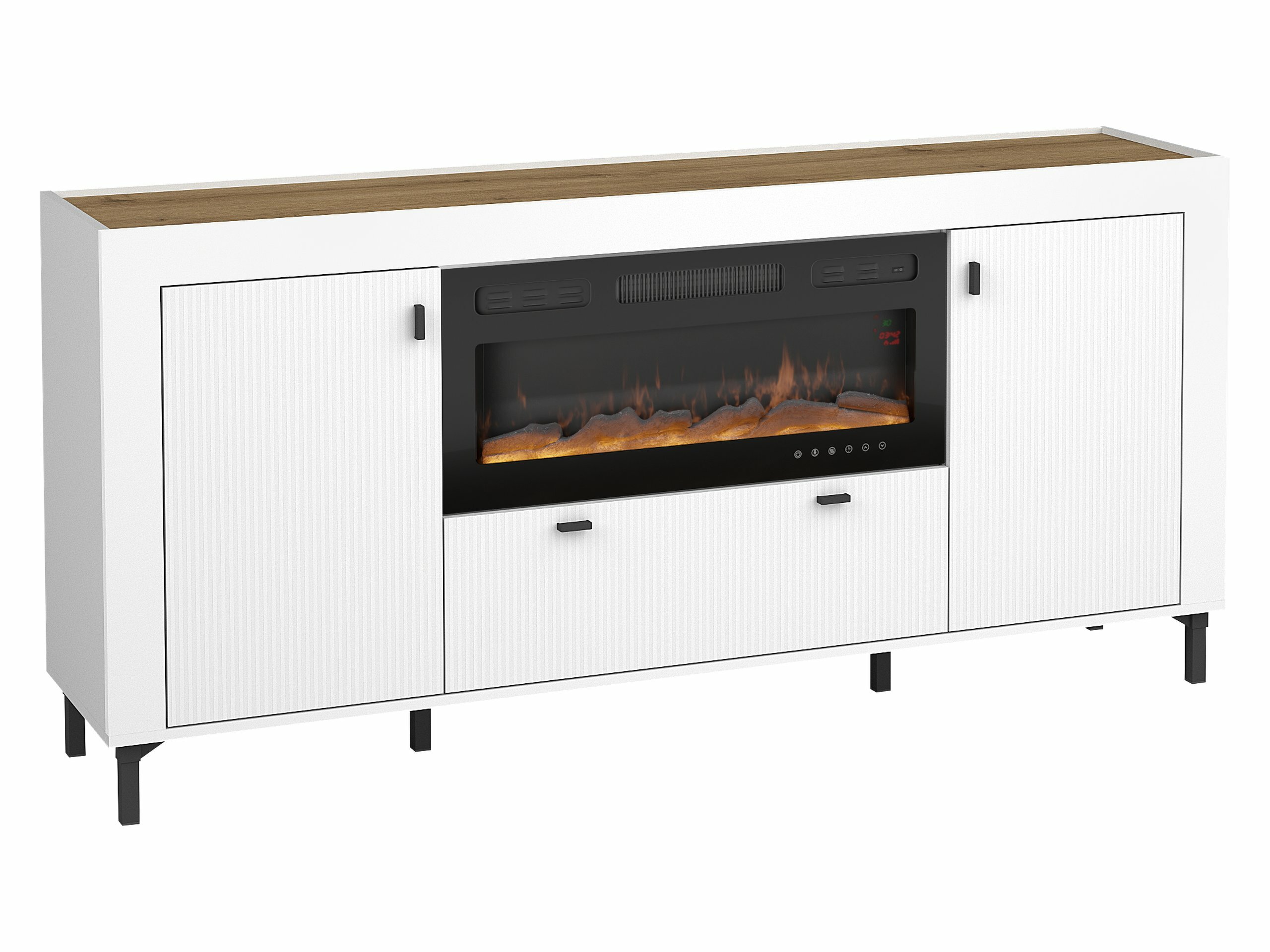 Comodă Mormavu 110 (Mat alb)