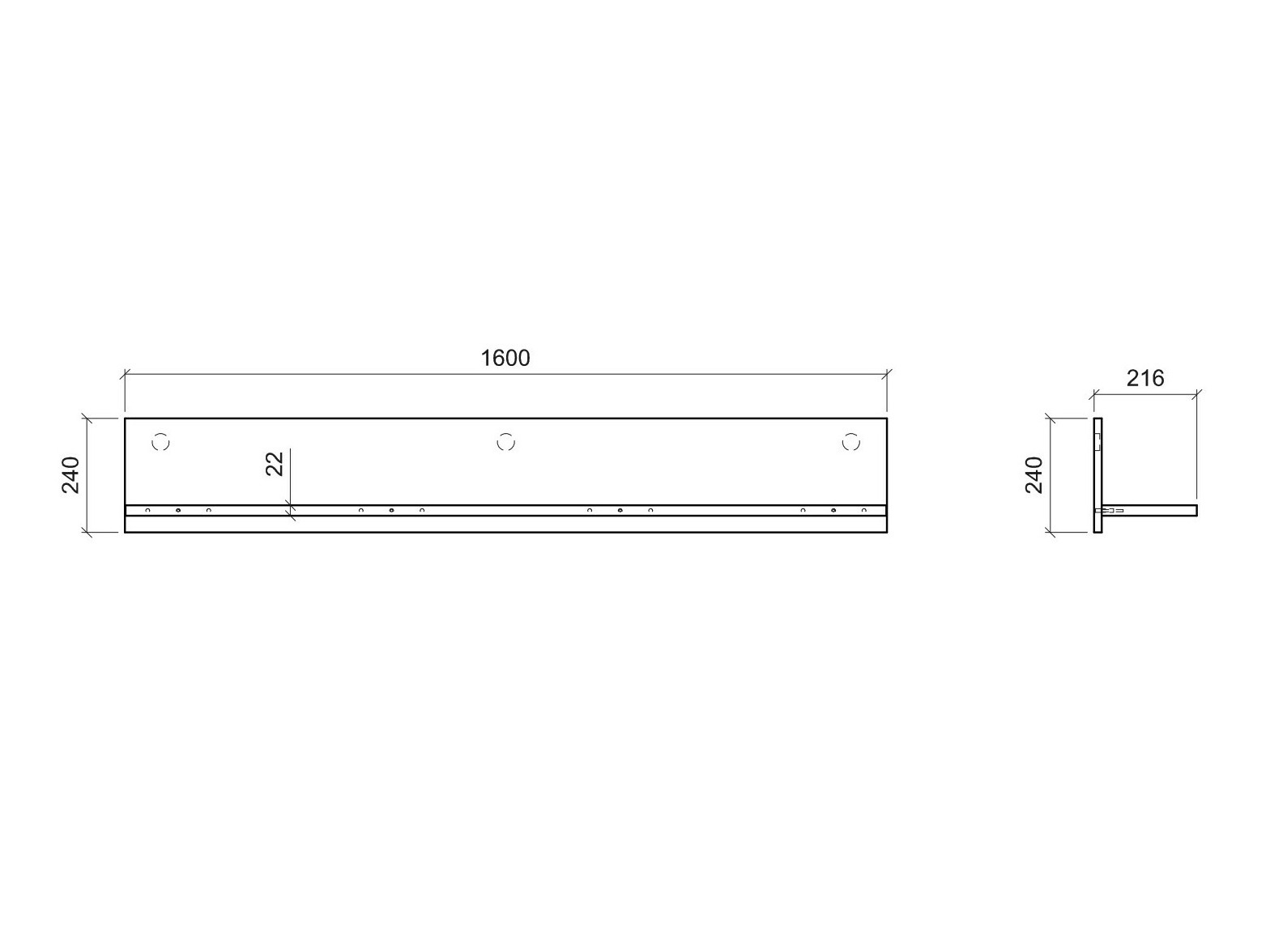 Raft de perete Numeri 104