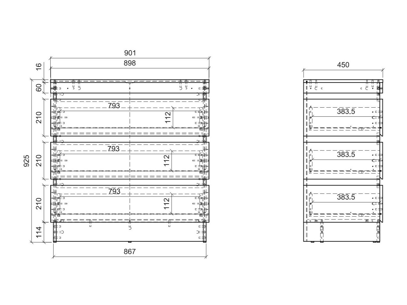 Set dormitor Numeri 124