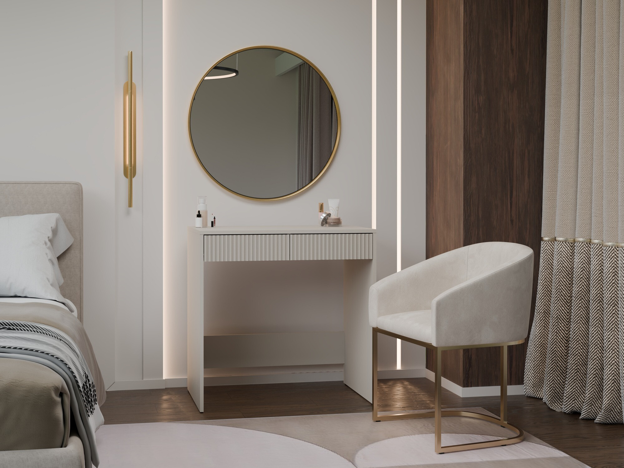 Măsuță de machiaj SR11121 cu ambalaj deteriorat