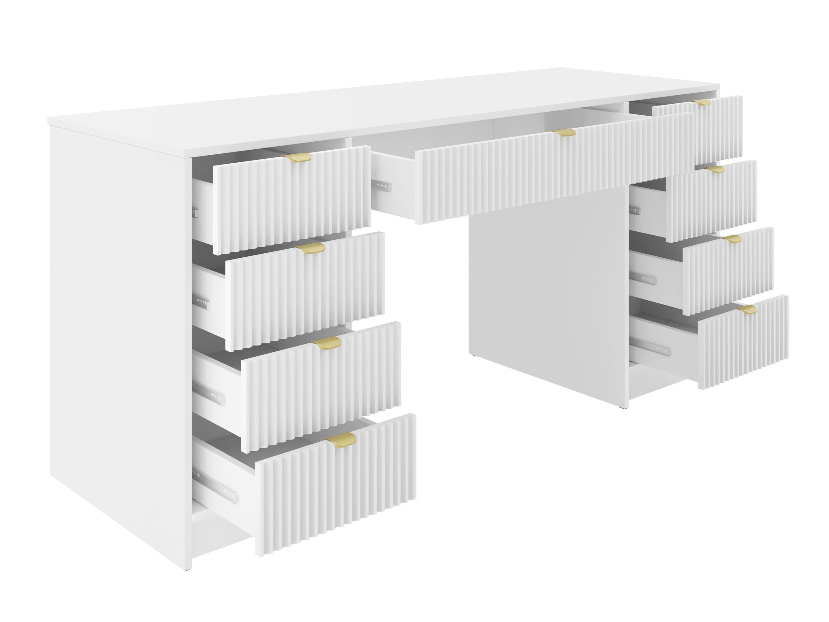 Birou Comfivo Papilio I (Alb)