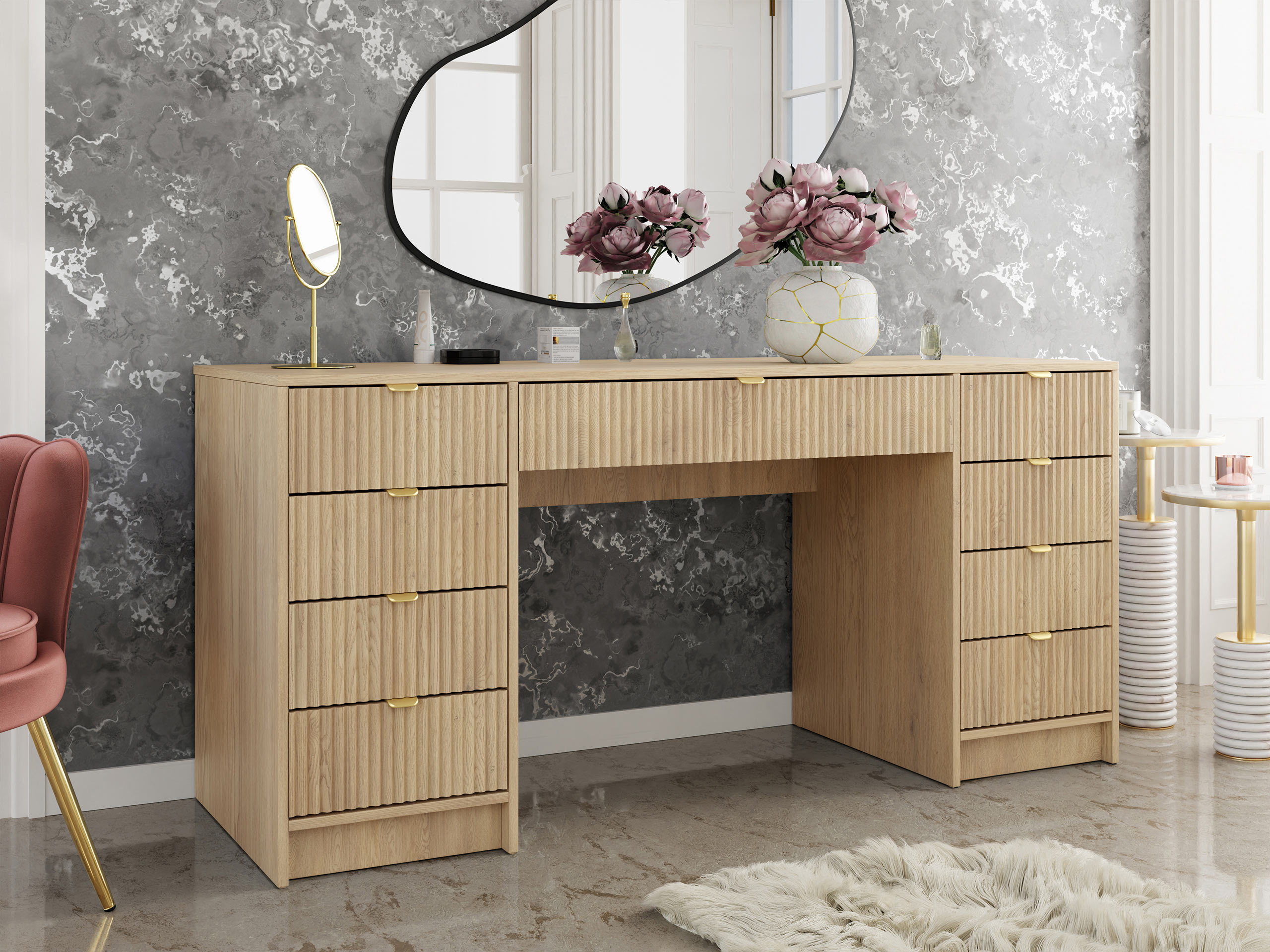 Birou Comfivo Papilio I (Stejar)