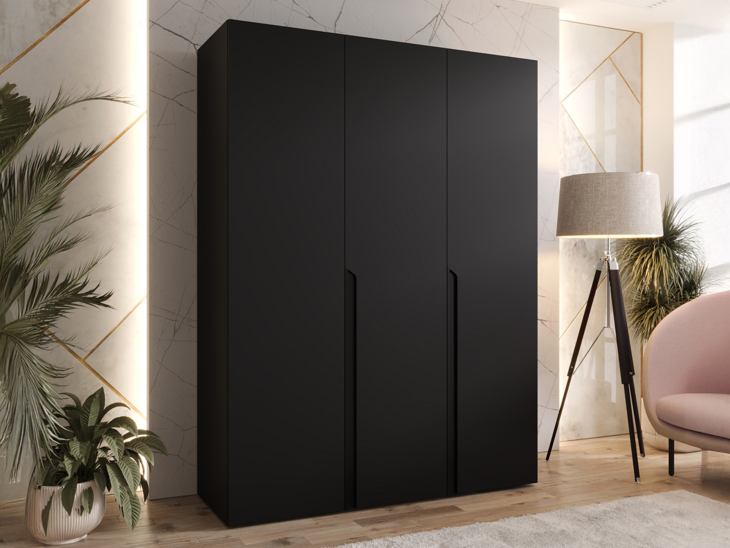 Dulap Hartford 580 (Negru)