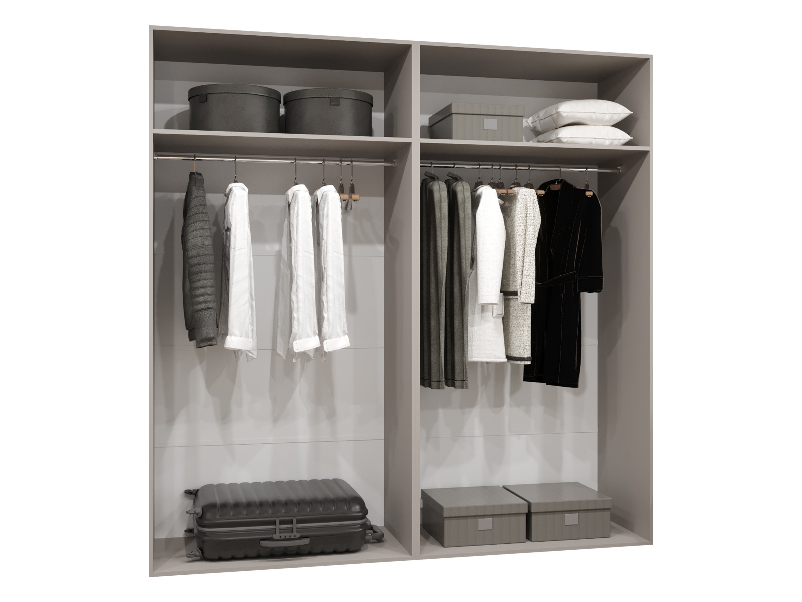 Dulap Hartford 581 (Negru)