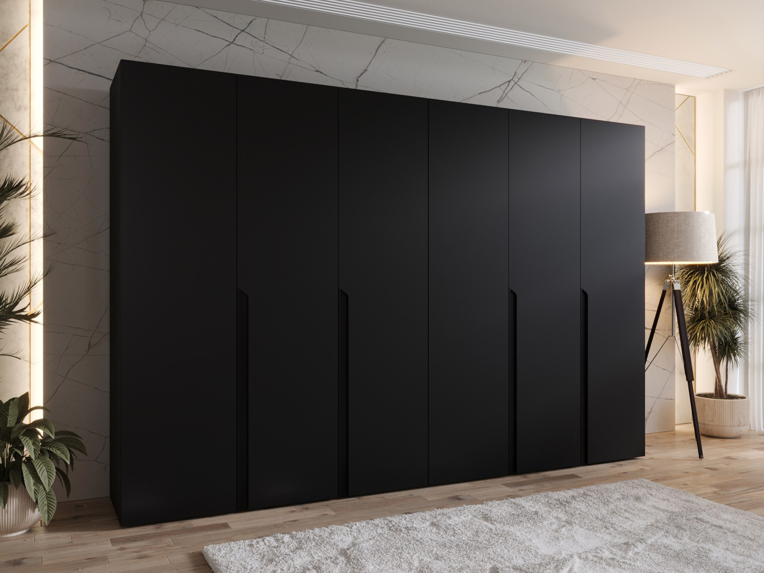 Dulap Hartford 583 (Negru)