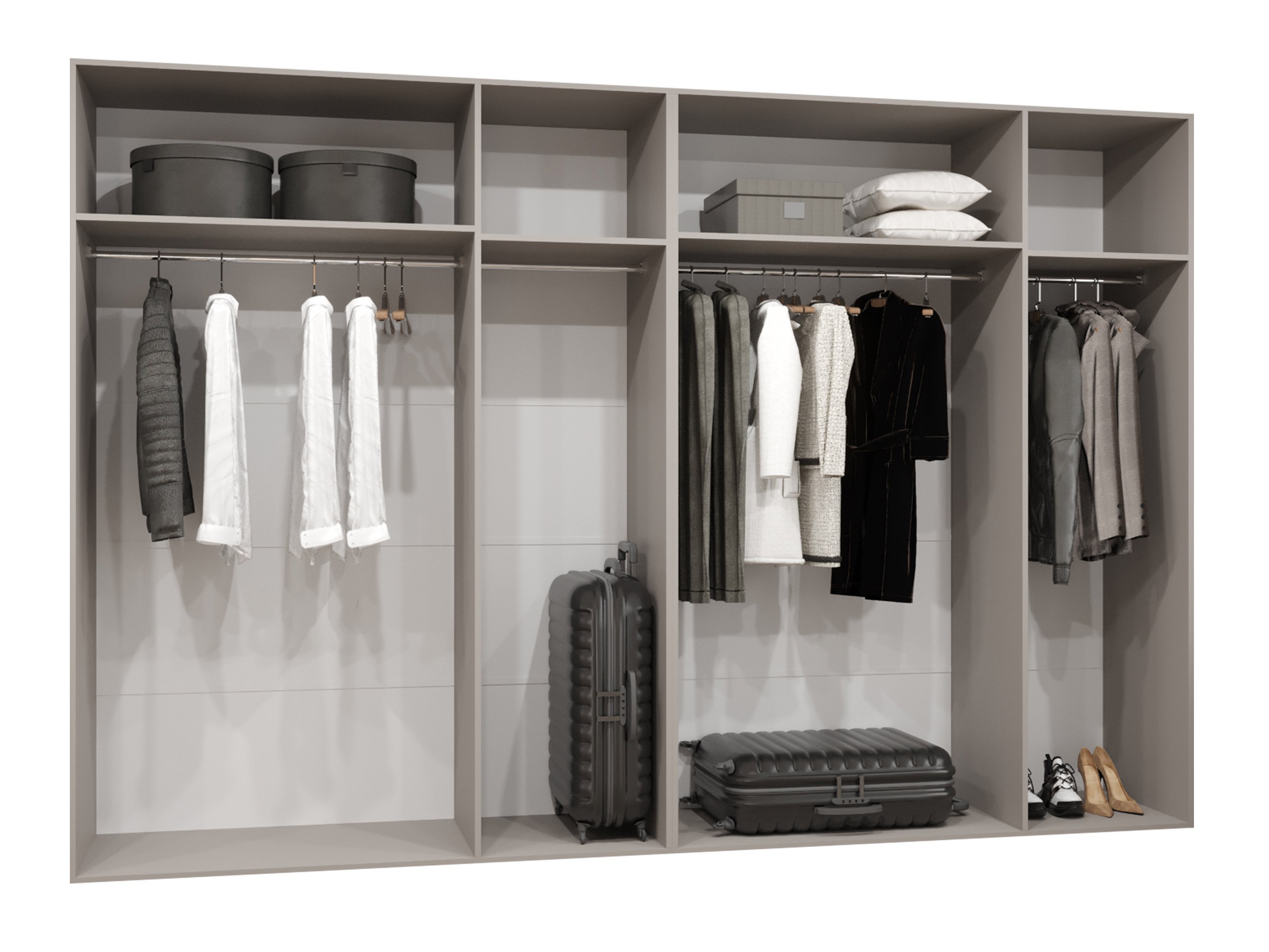 Dulap Hartford 583 (Negru)