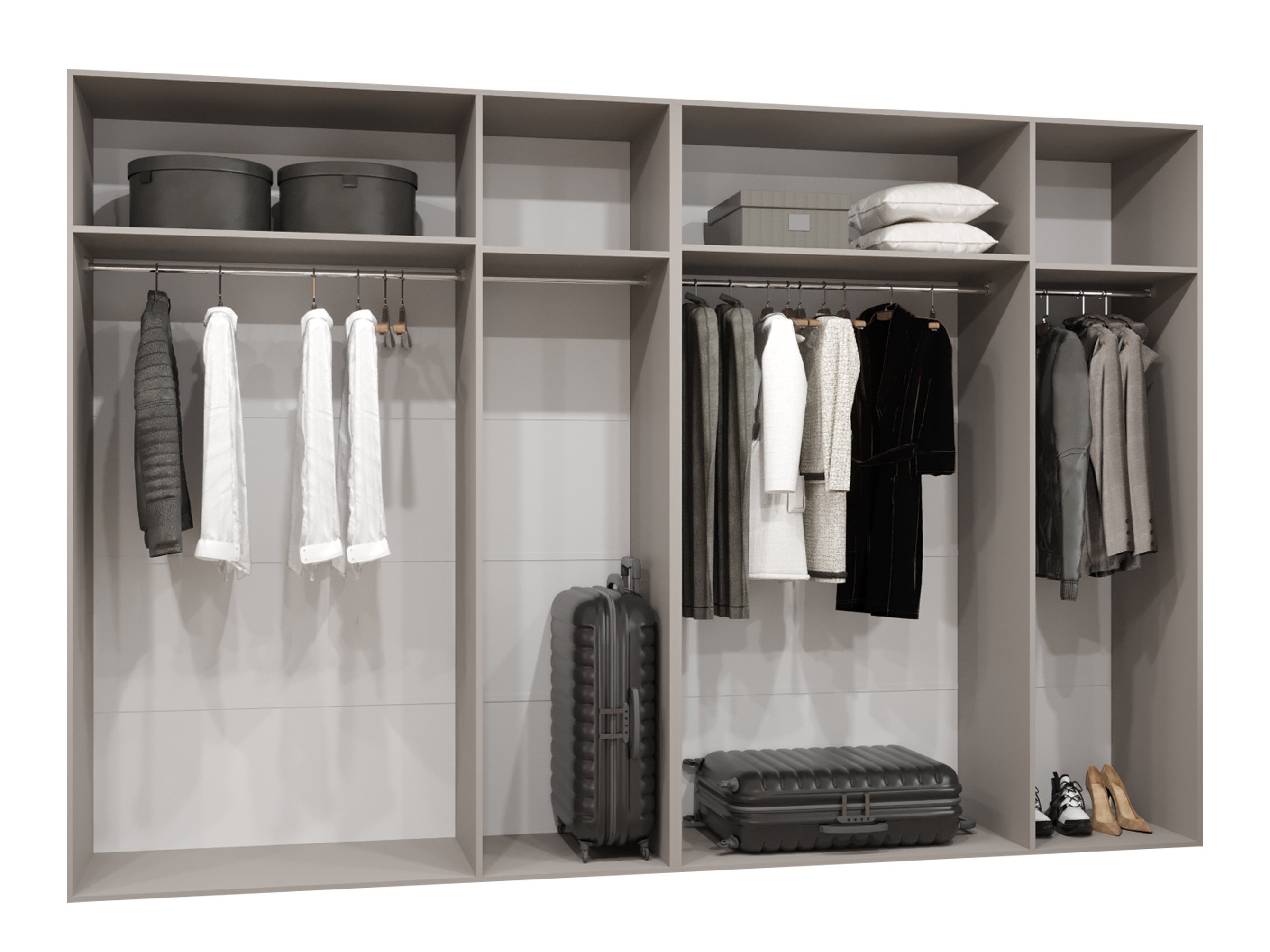 Dulap Hartford 583 (Negru)