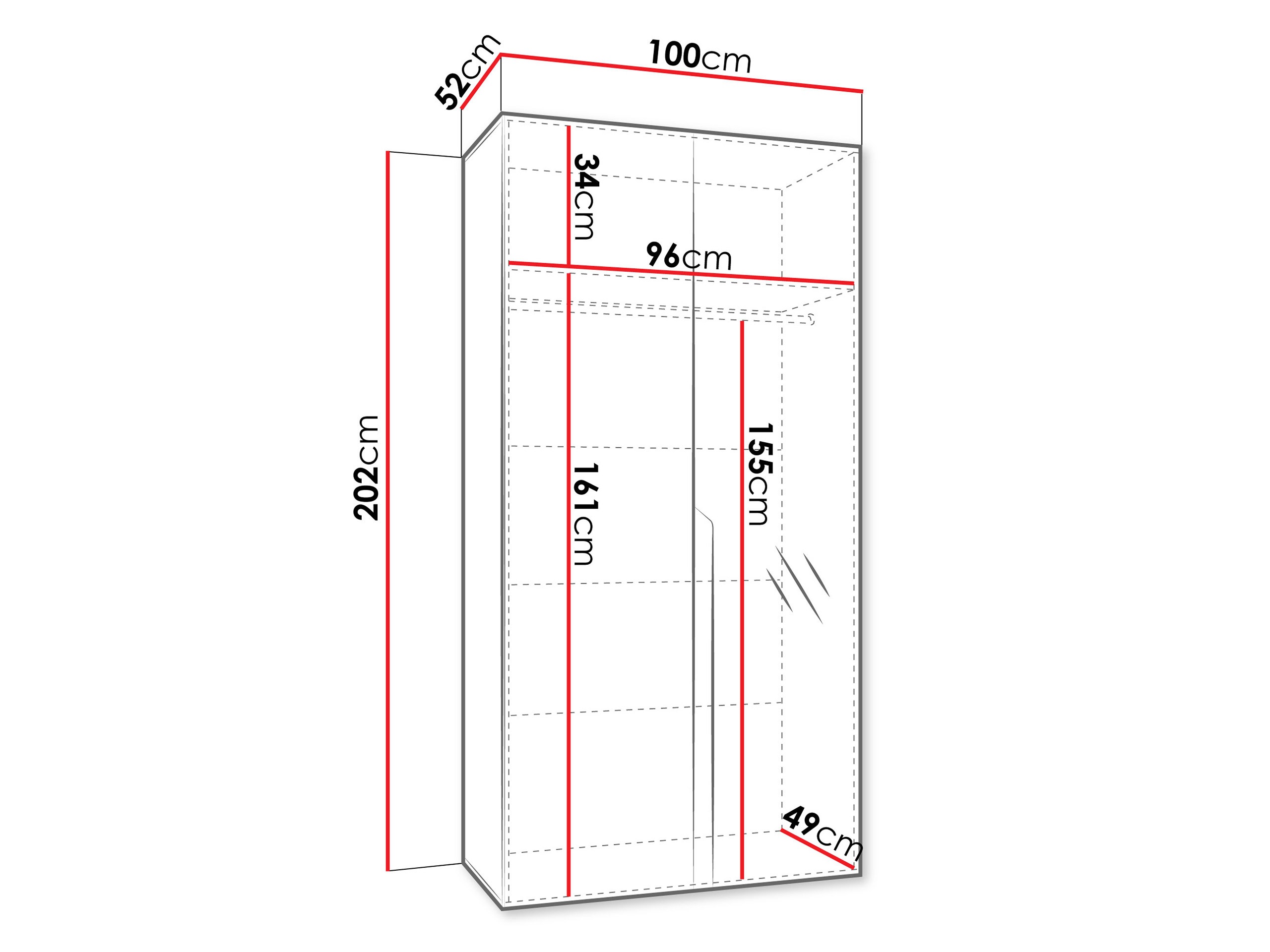 Dulap Hartford 584 (Cașmir)