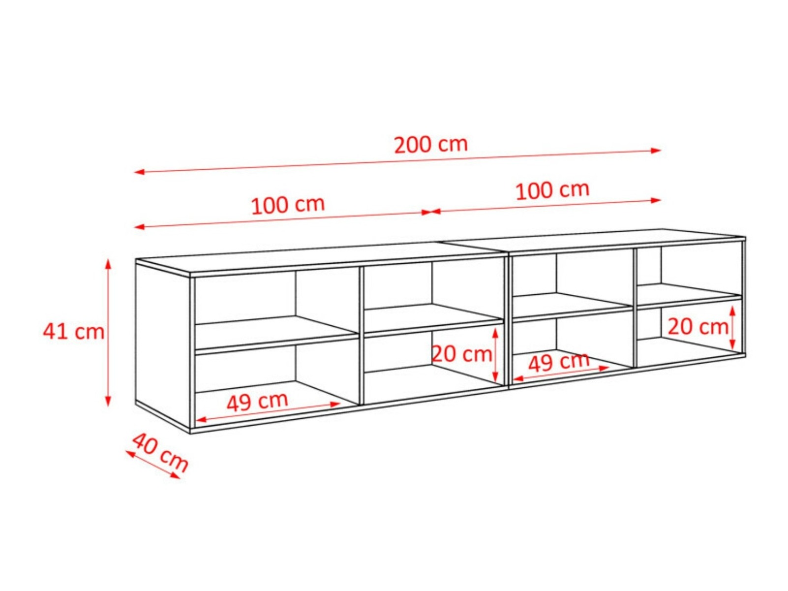 Comodă TV Arecibo 110