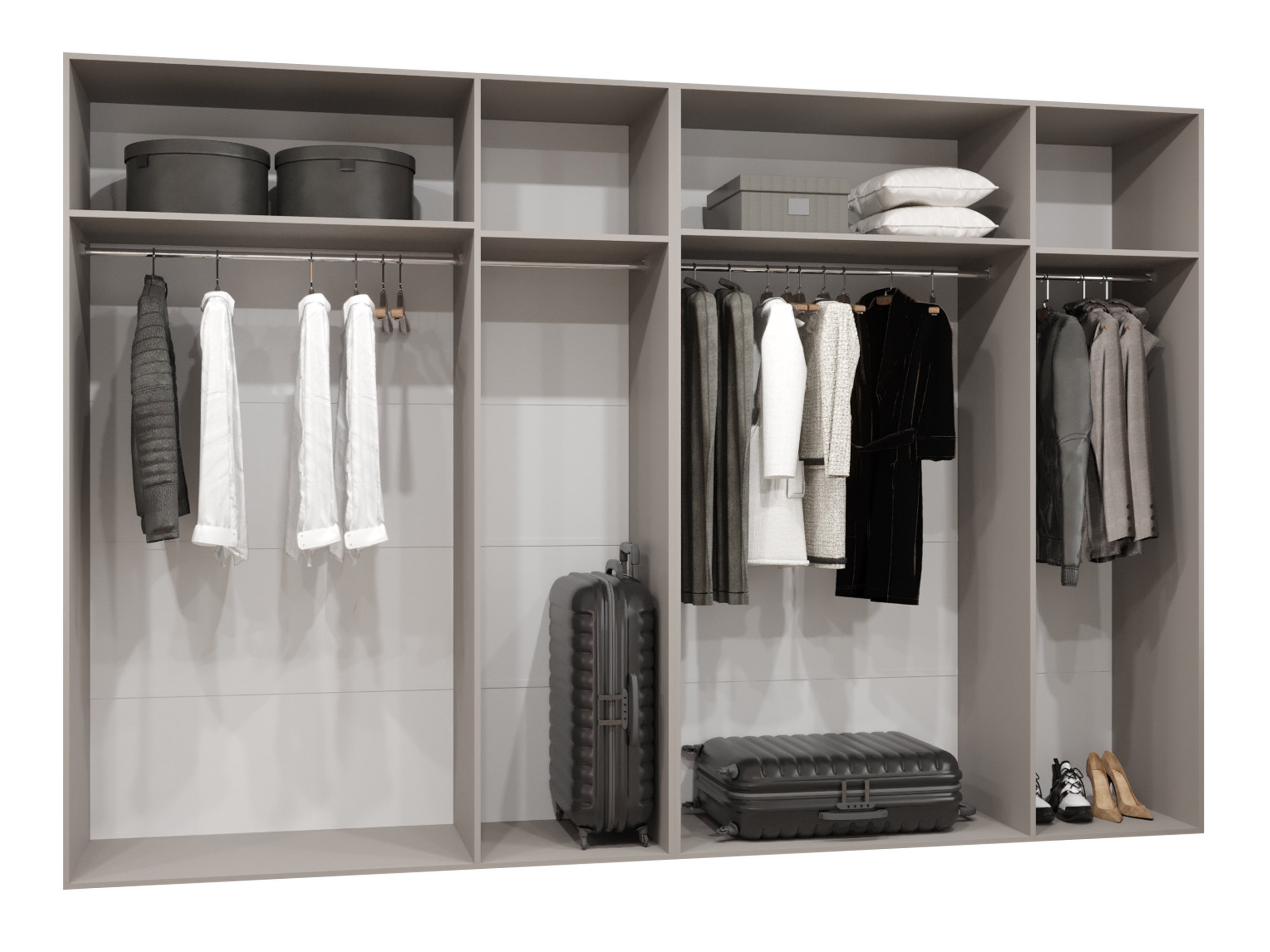 Dulap Hartford 588 (Negru)