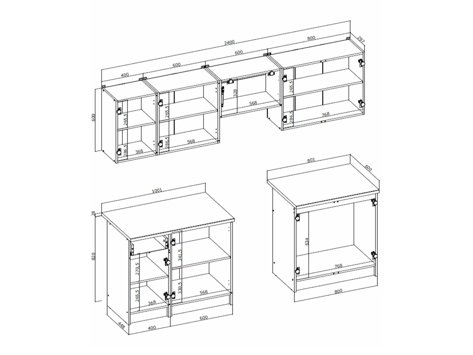 Set de bucătărie Houston 1721