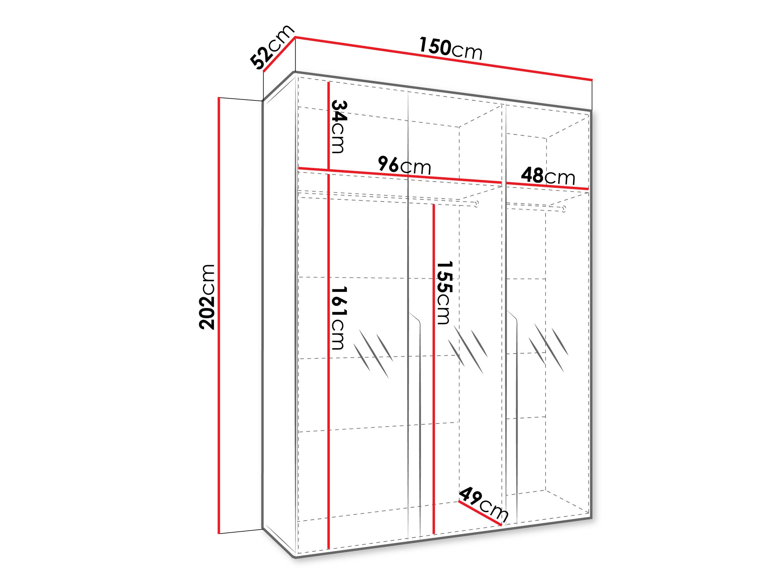 Dulap Hartford 590 (Cașmir)