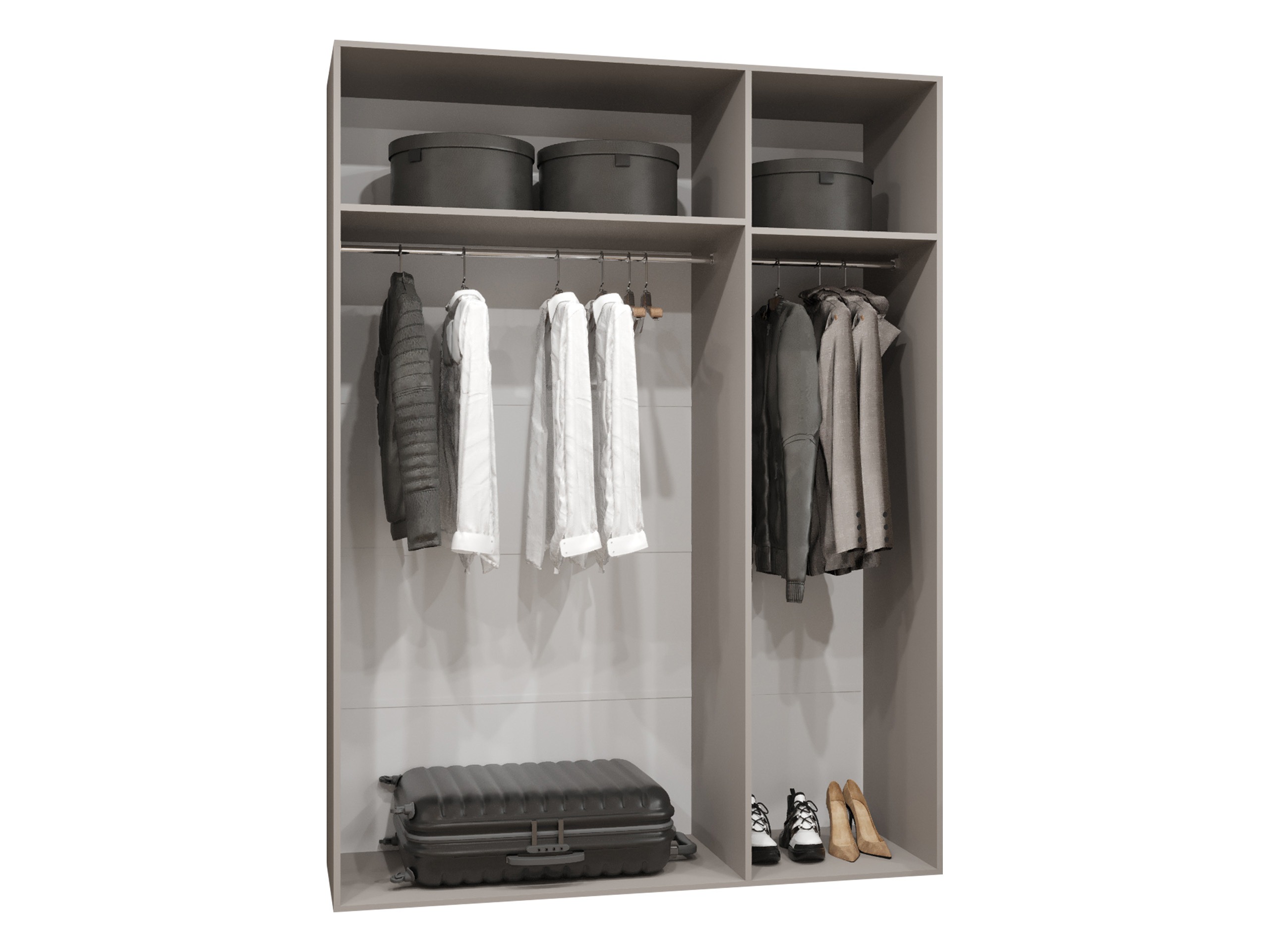 Dulap Hartford 590 (Negru)