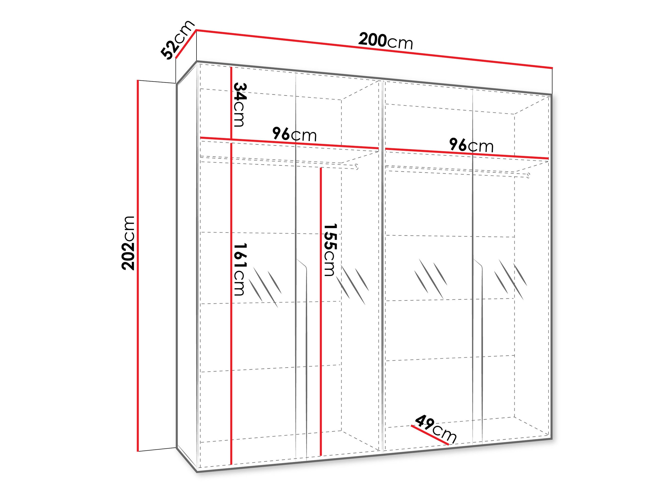 Dulap Hartford 591 (Cașmir)